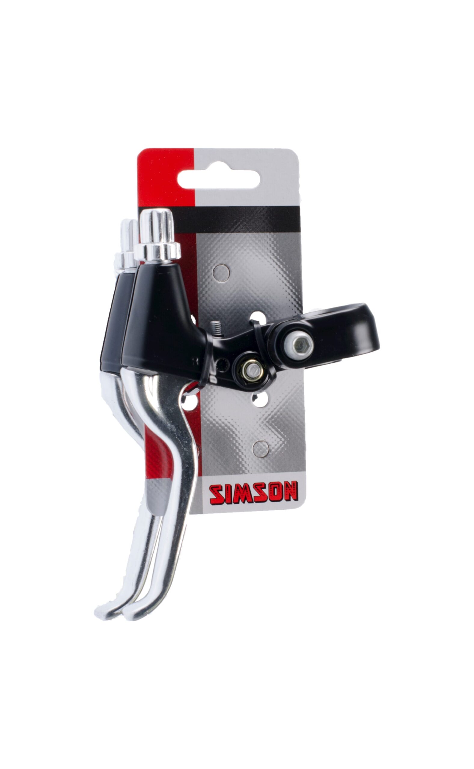 Simson Brake Lever Set Short Alu Black
