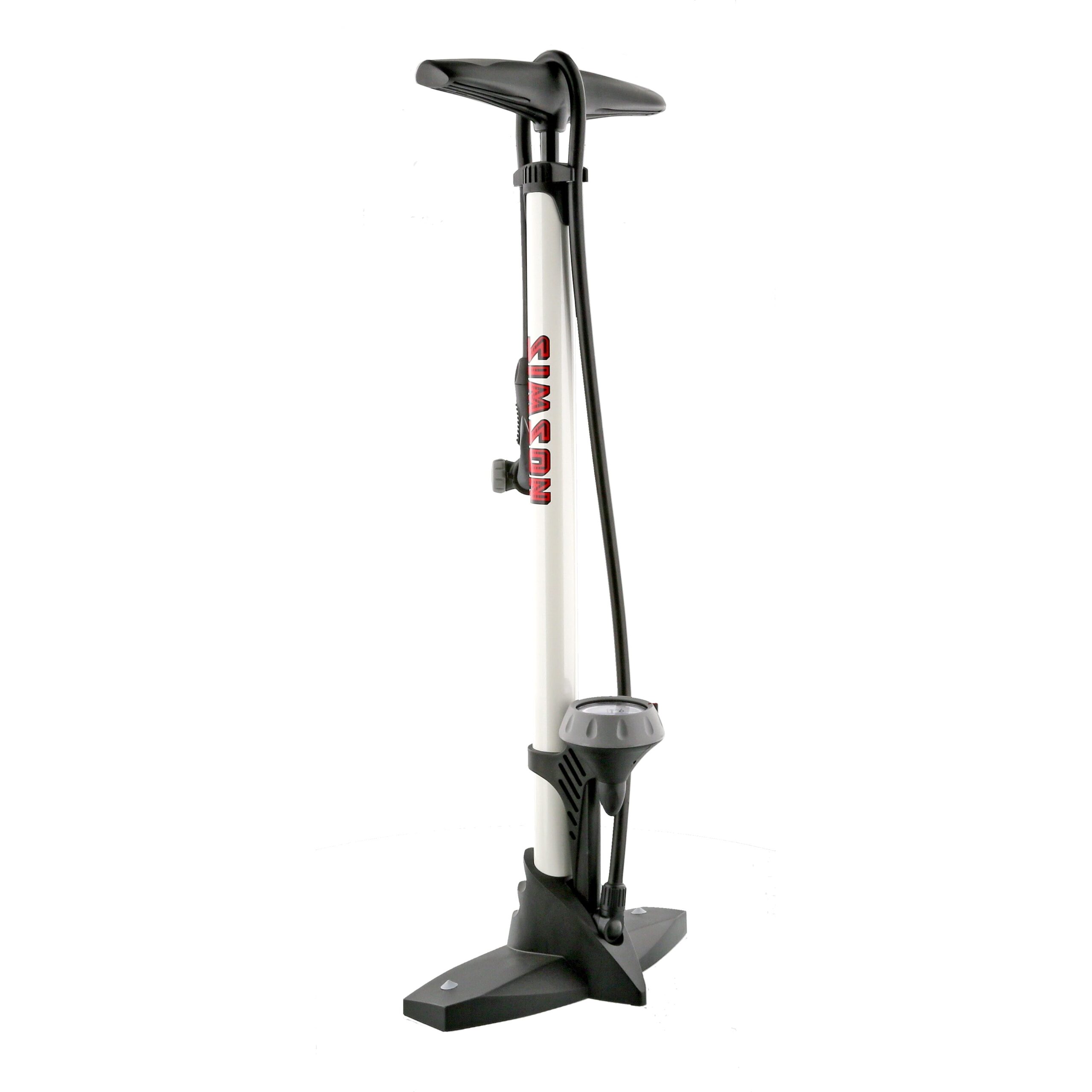 Simson High Pressure Floor Pump Pro With Pressure Gauge