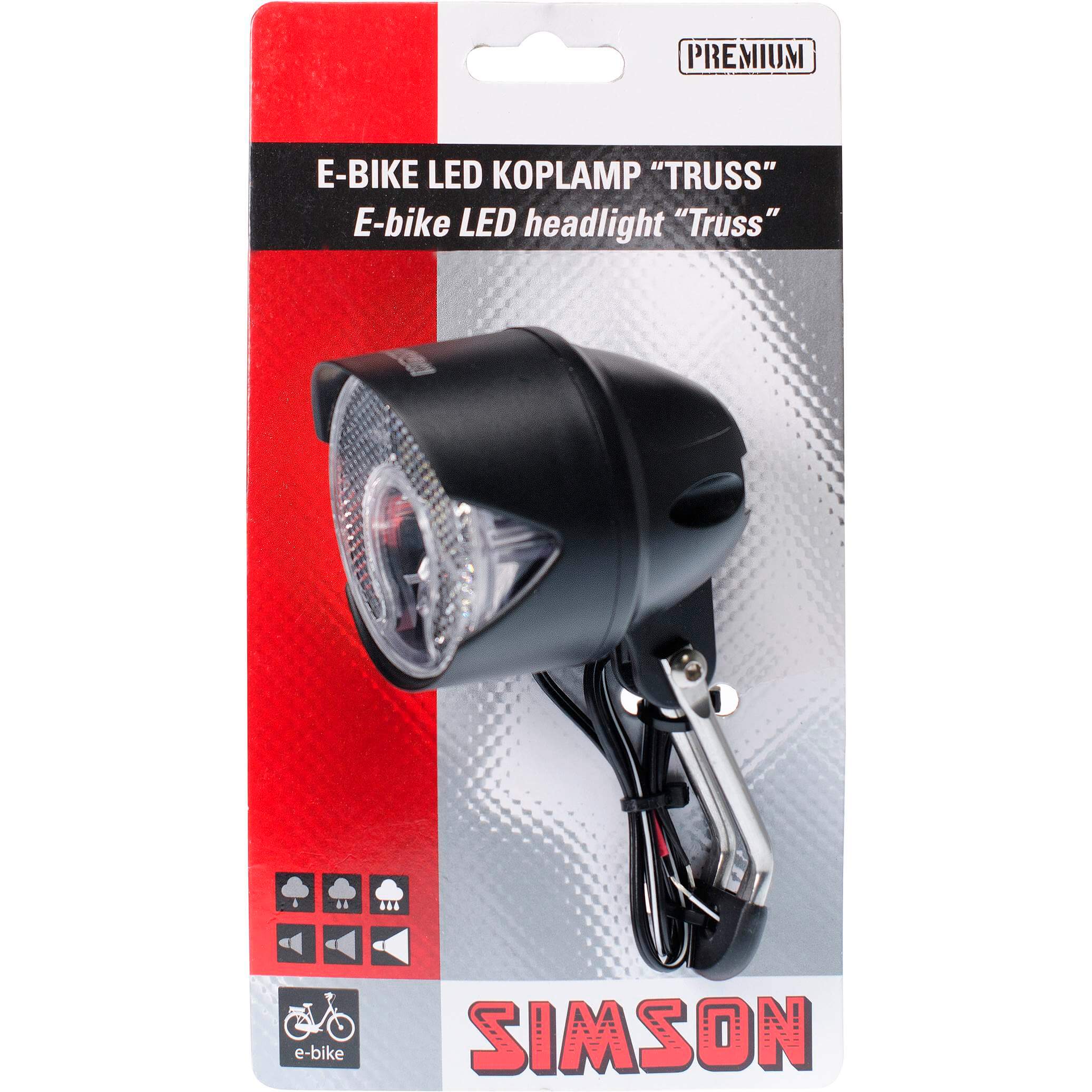 Simson Headlight Truss 6-60v 30 Lux E-Bike