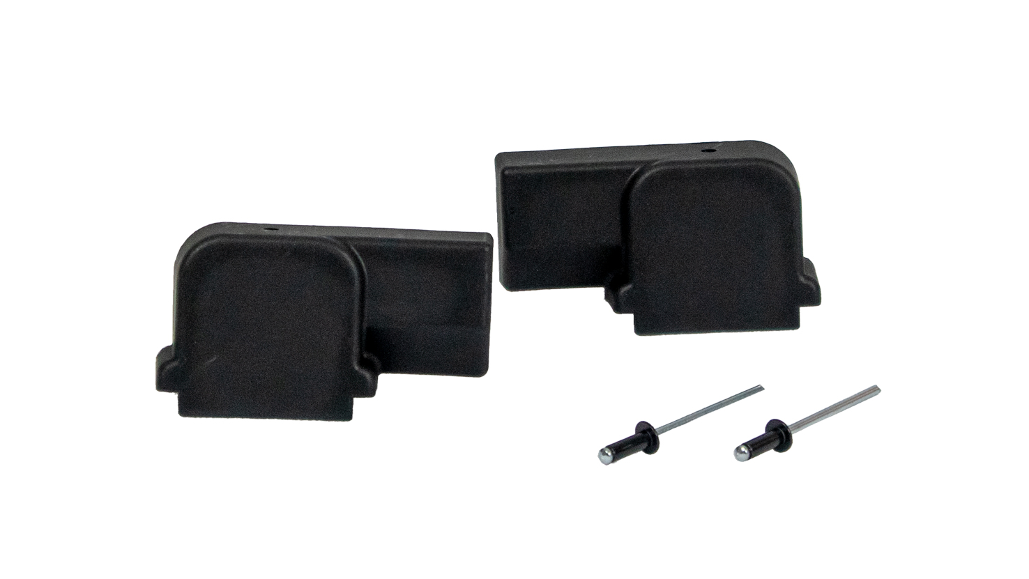 Spinder End Caps SL3 Including Pop Rivets Left Right