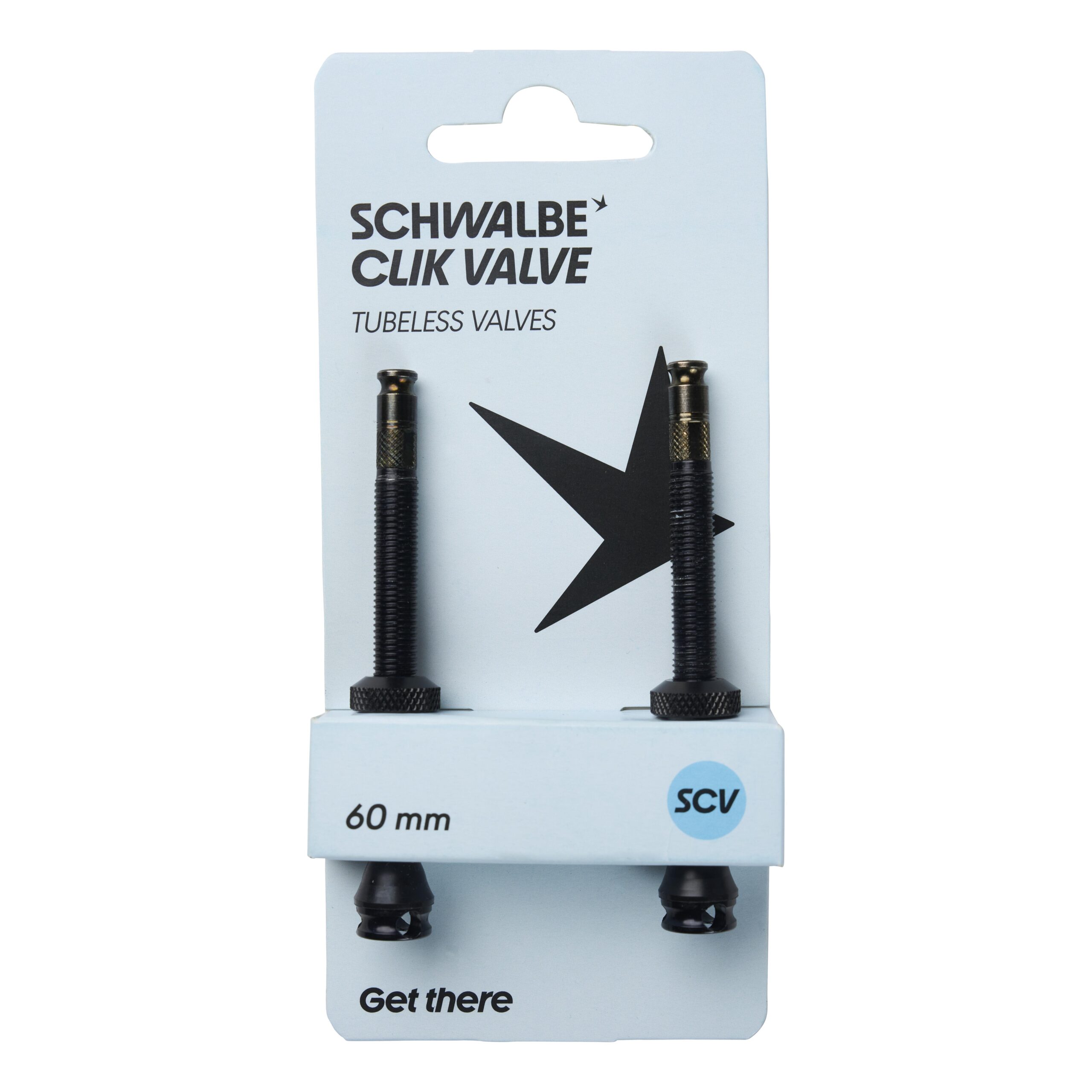 Schwalbe Clik Valve Tubeless Valve Set 60mm