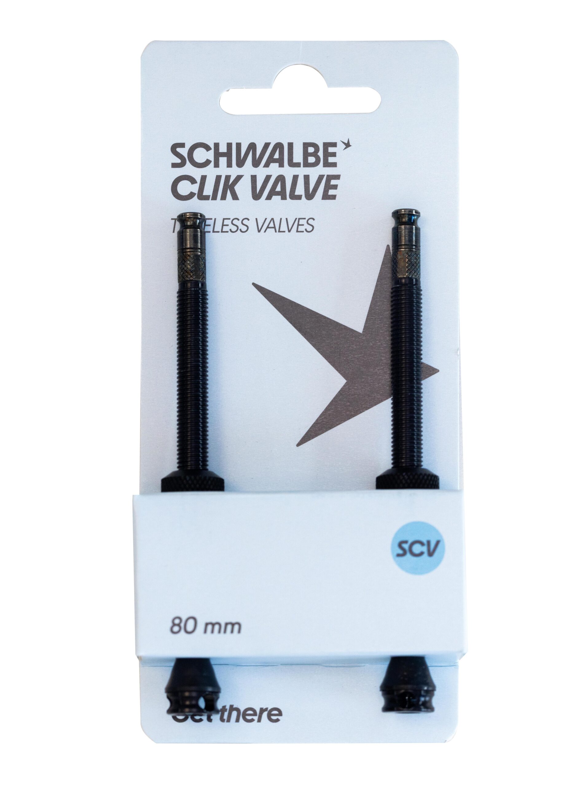 Schwalbe Clik Valve Tubeless Valve Set 80mm