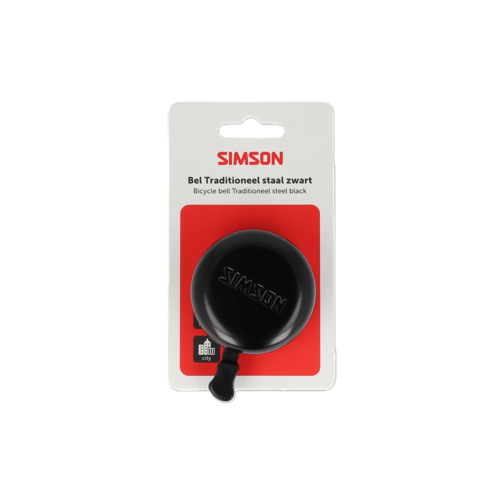Simson Bell Traditional Black Steel