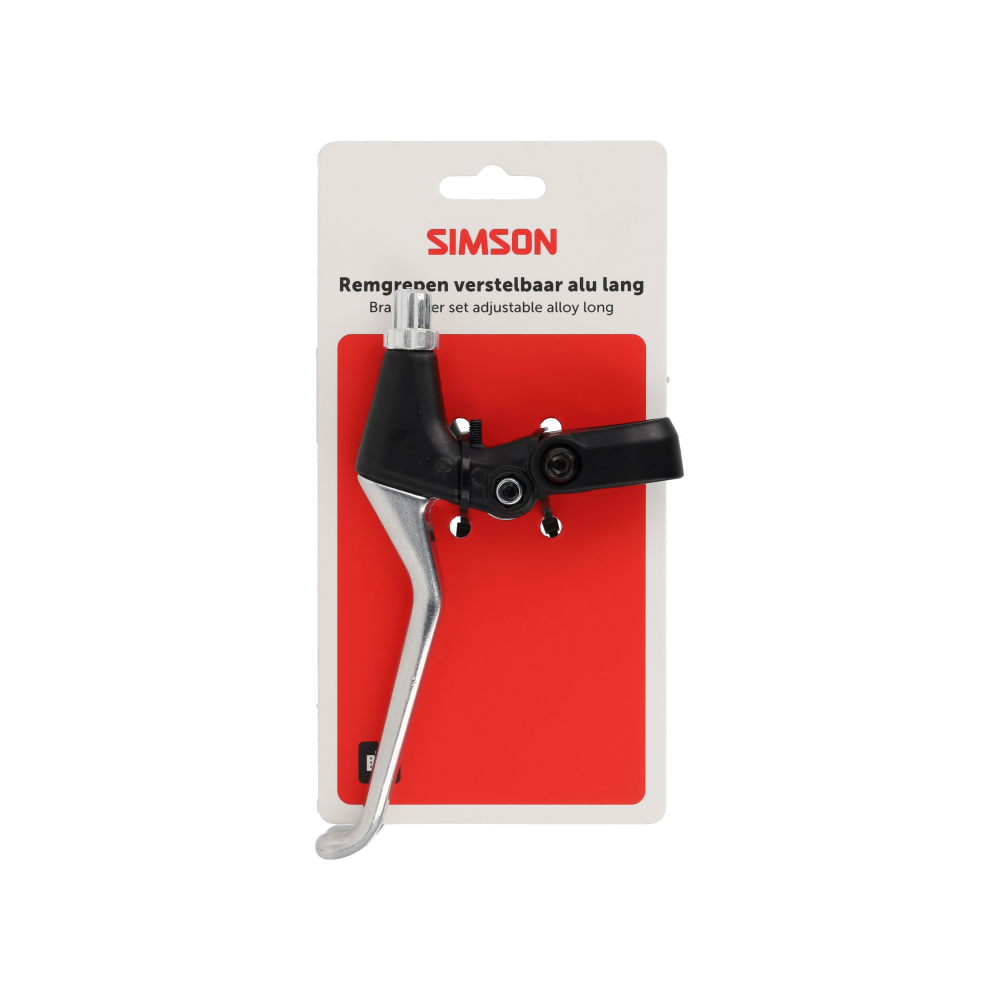 Simson Brake Lever Set Long Alu/Black