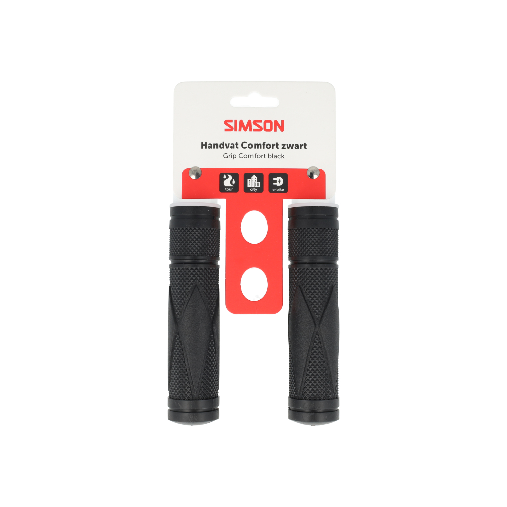 Simson Comfort Handgrips Black
