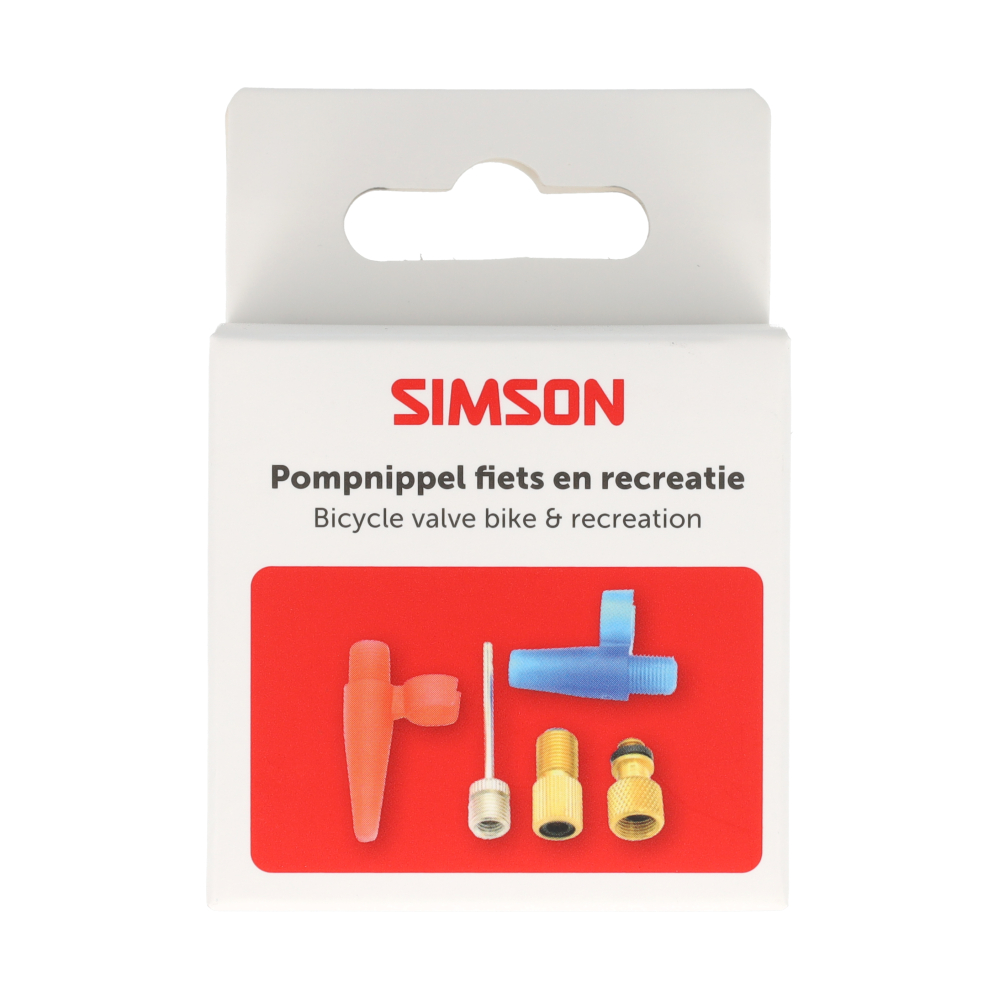 Simson Pump Nipple Assortment Bike And Recreation 5-Piece