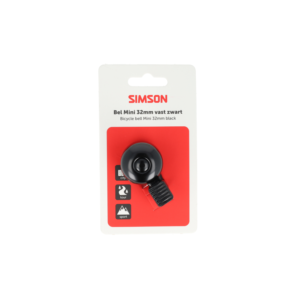 Simson Bell Mini 32mm Black