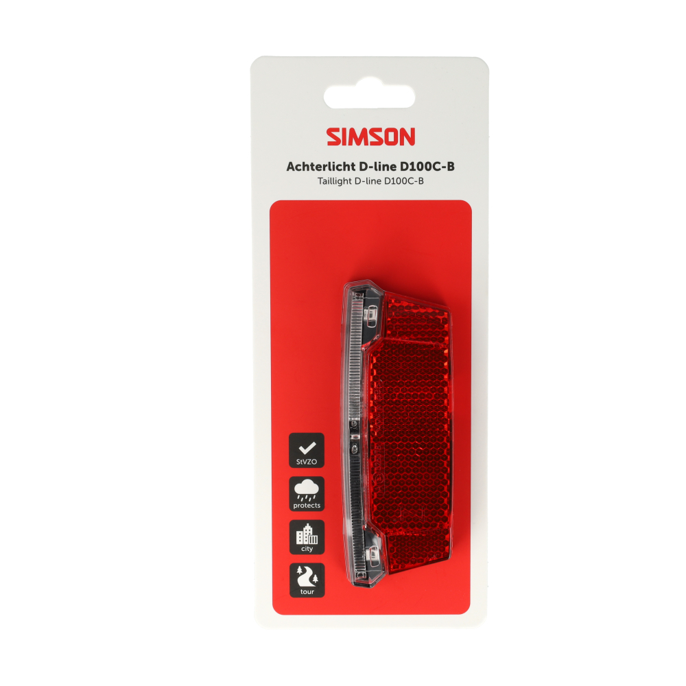 Simson Rear Light Aurora D-Line D100C
