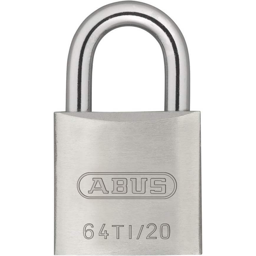 Abus Titalium 20mm Padlock Card Abus Titalium 20mm Padlock Card