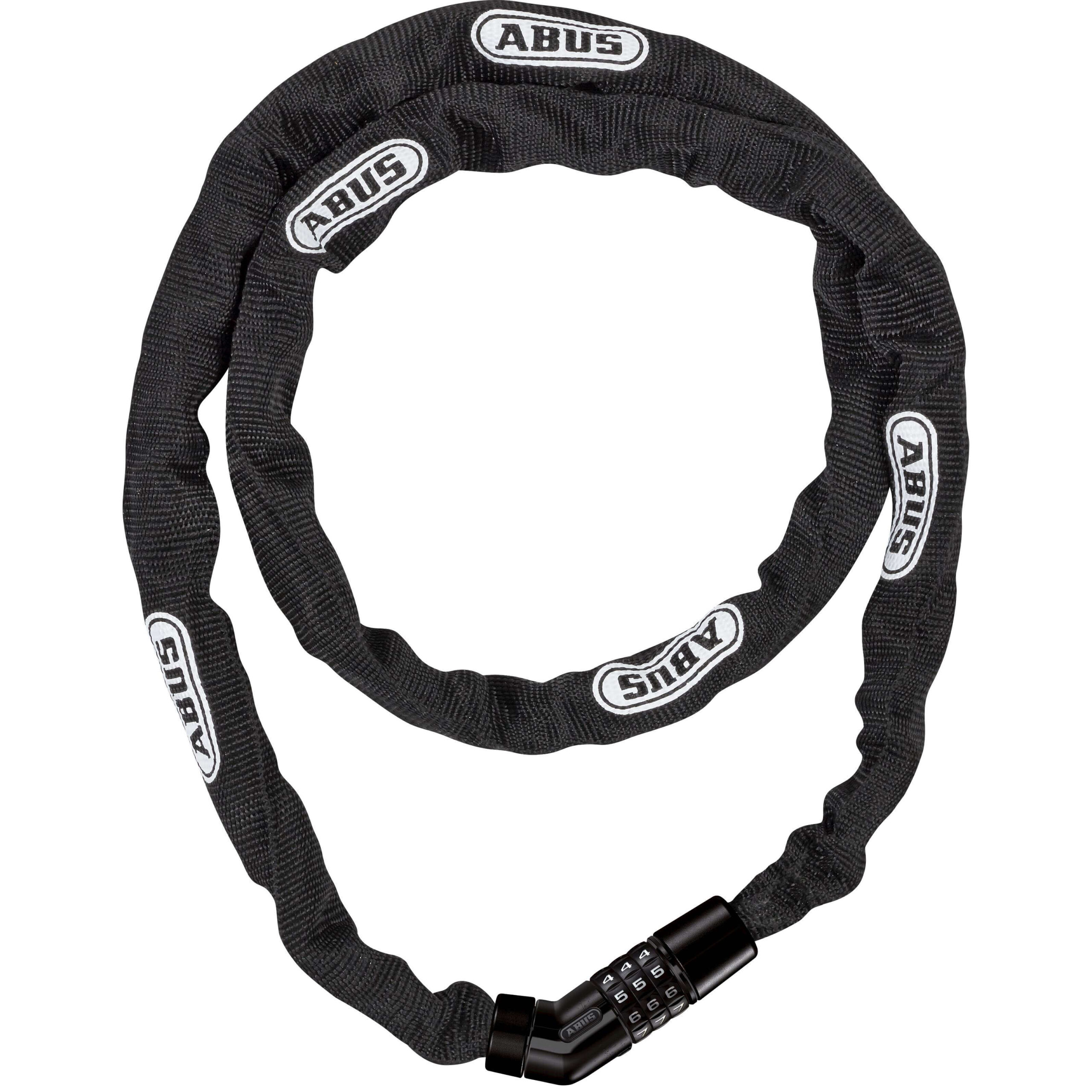 Abus Chain Lock Code Steel-O-Chain 4804C/110 Black Abus Chain Lock Code Steel-O-Chain 4804C/110 Black