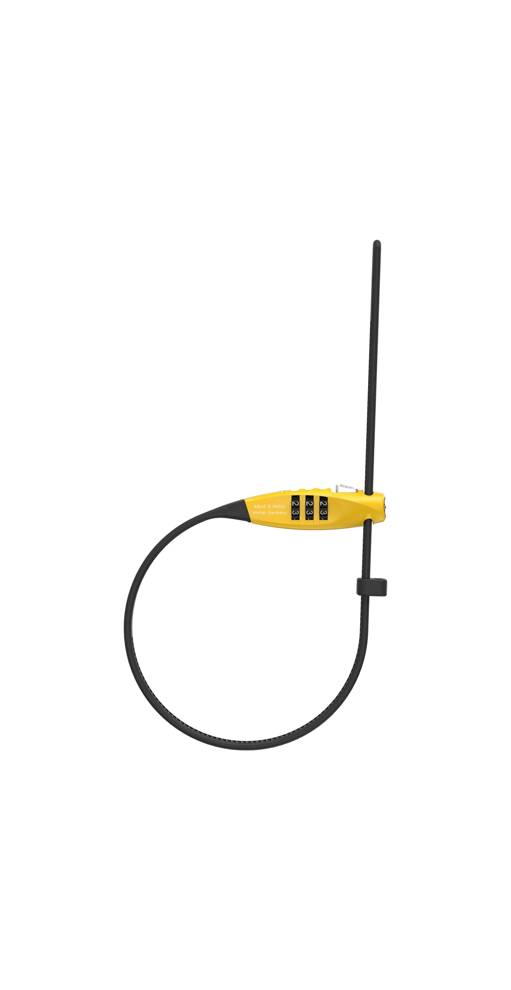 Abus Cable Lock Code Combiflex TravelGuard Yellow Abus Cable Lock Code Combiflex TravelGuard Yellow