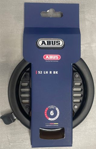 Abus Ring Lock 52 LH R BK Abus Ring Lock 52 LH R BK