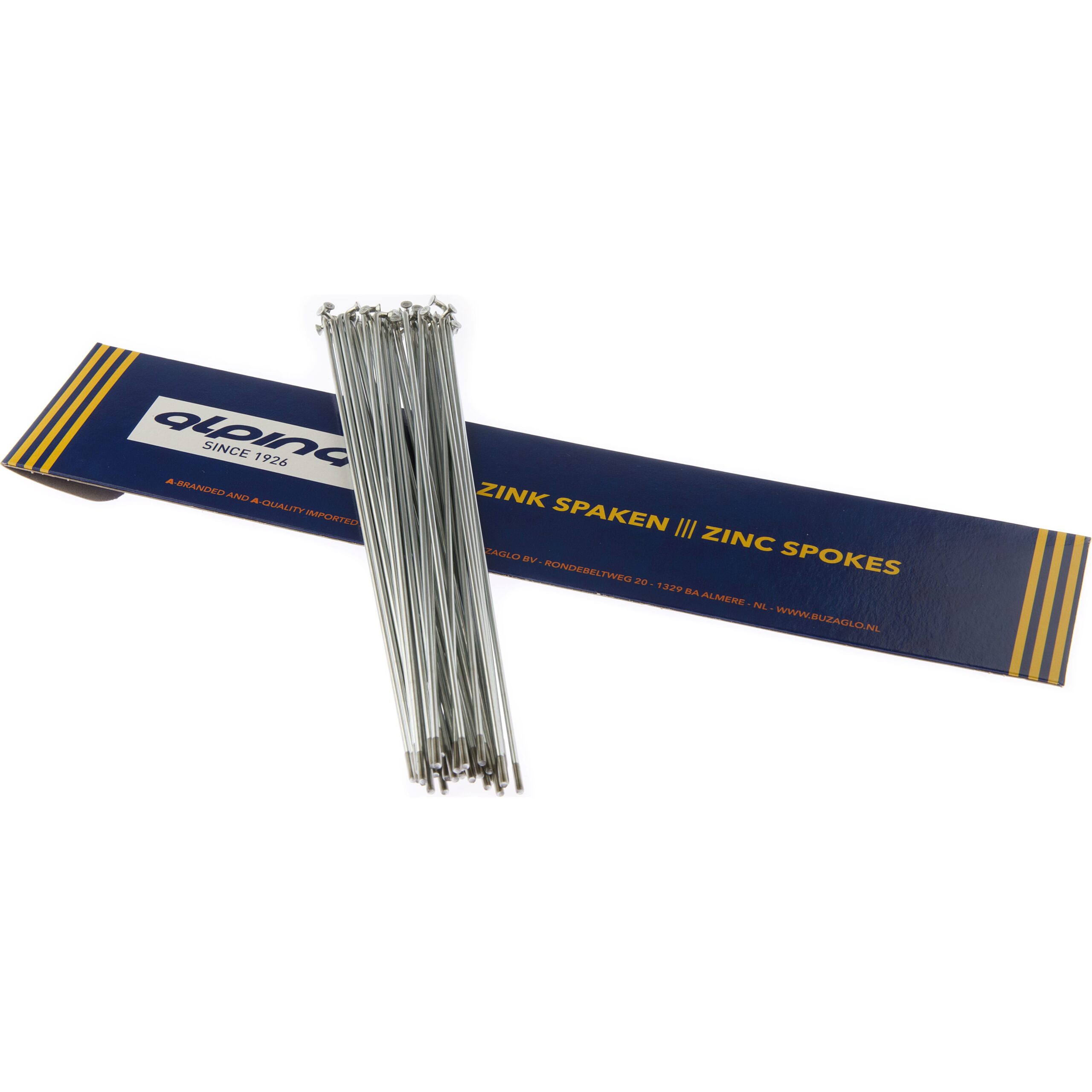 Alp Spoke 13-246mm Zinc Silver (36 Pieces)