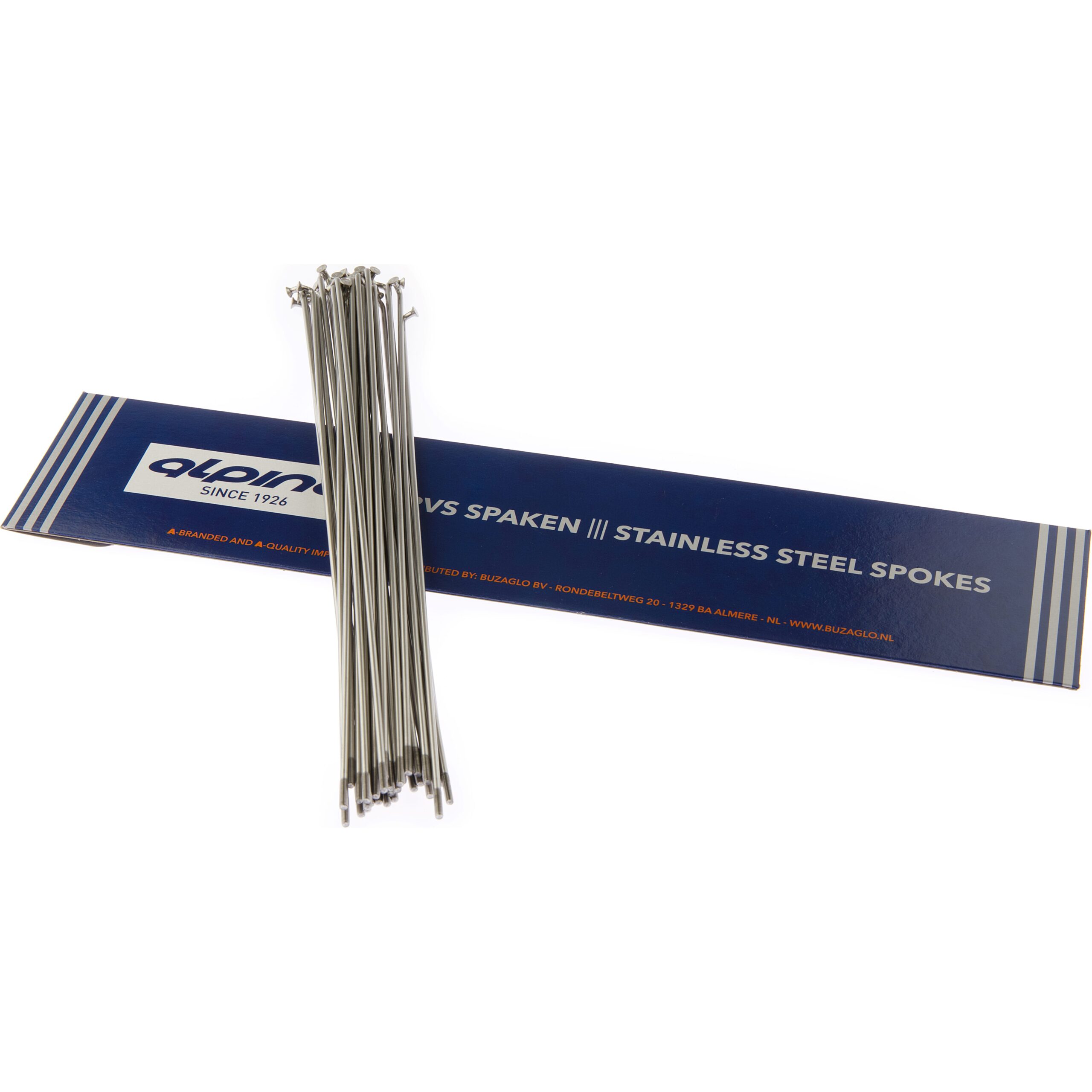 Alp Spoke LDR 13-256mm Stainless Steel Silver (36 Pieces) Alp Spoke LDR 13-256mm Stainless Steel Silver (36 Pieces)