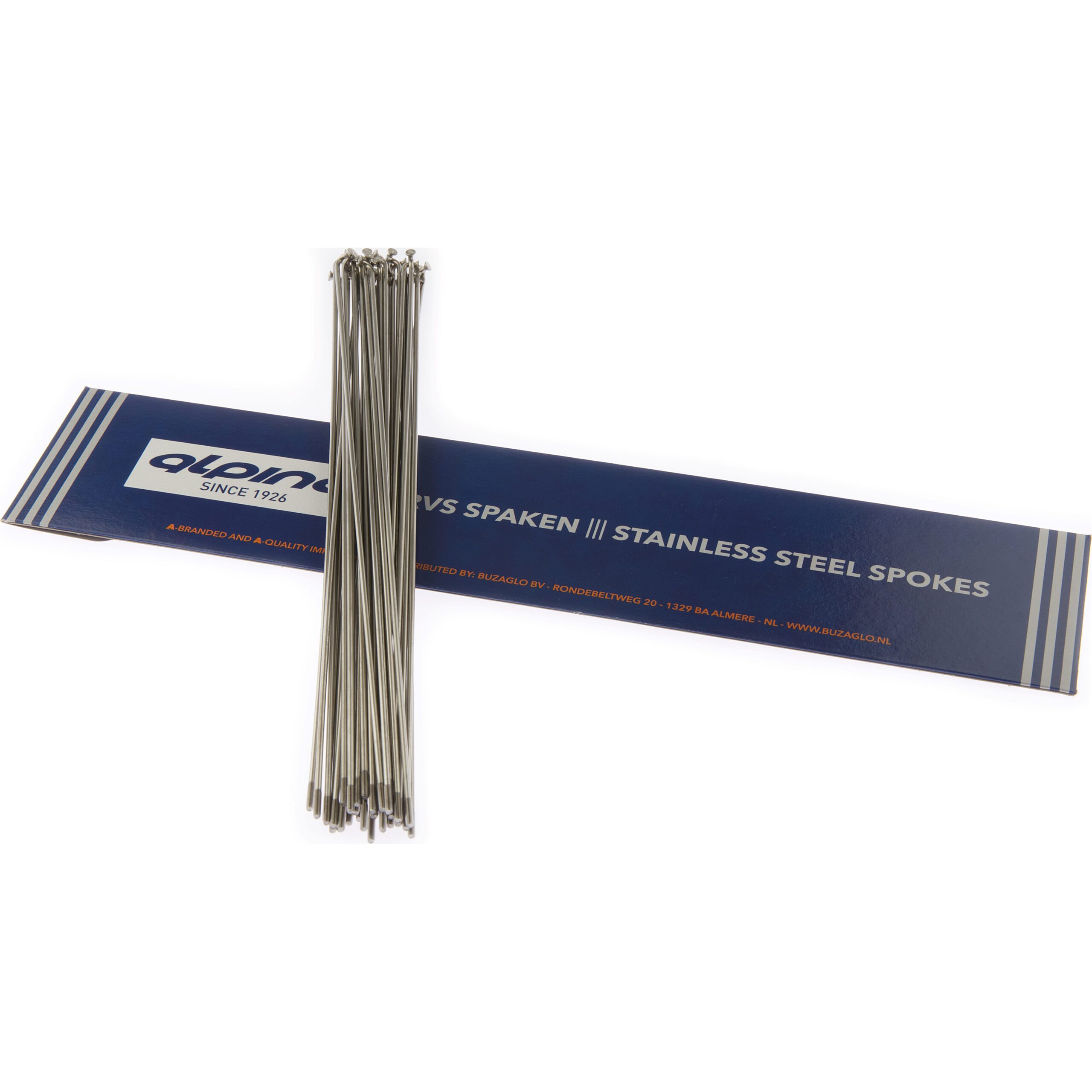 Alp Spoke LDR 14-242mm Stainless Steel Silver (36 Pieces) Alp Spoke LDR 14-242mm Stainless Steel Silver (36 Pieces)