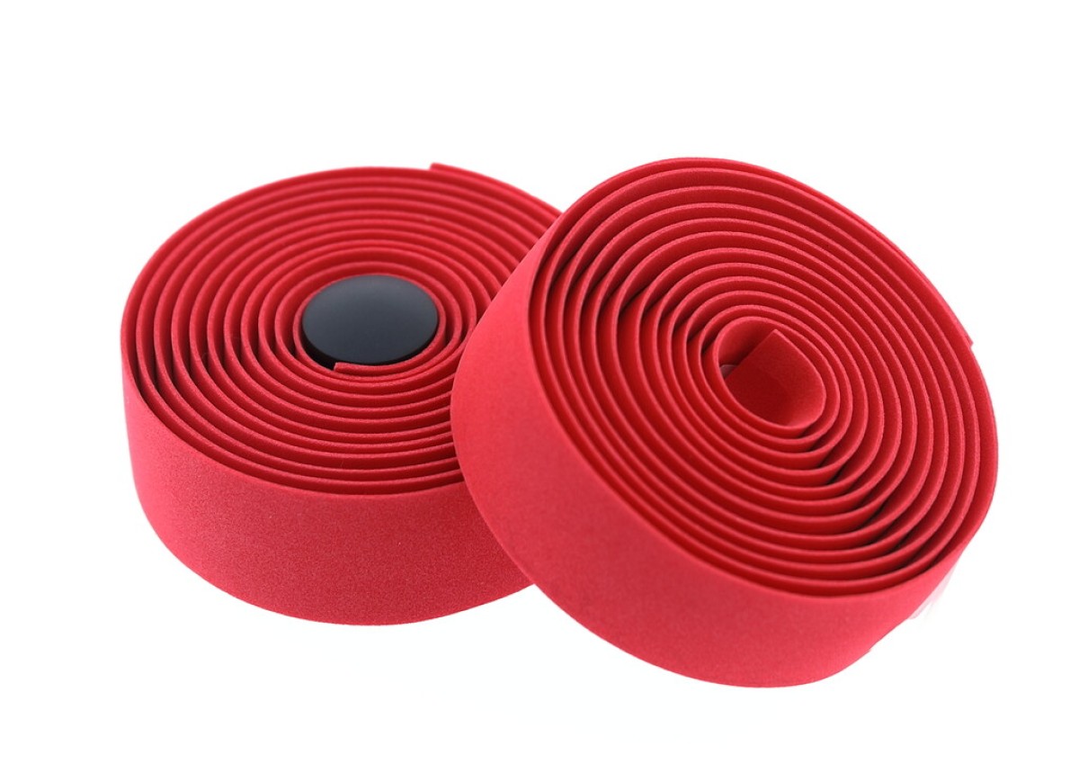 Tecora E Handlebar Tape Comfort Natural Red