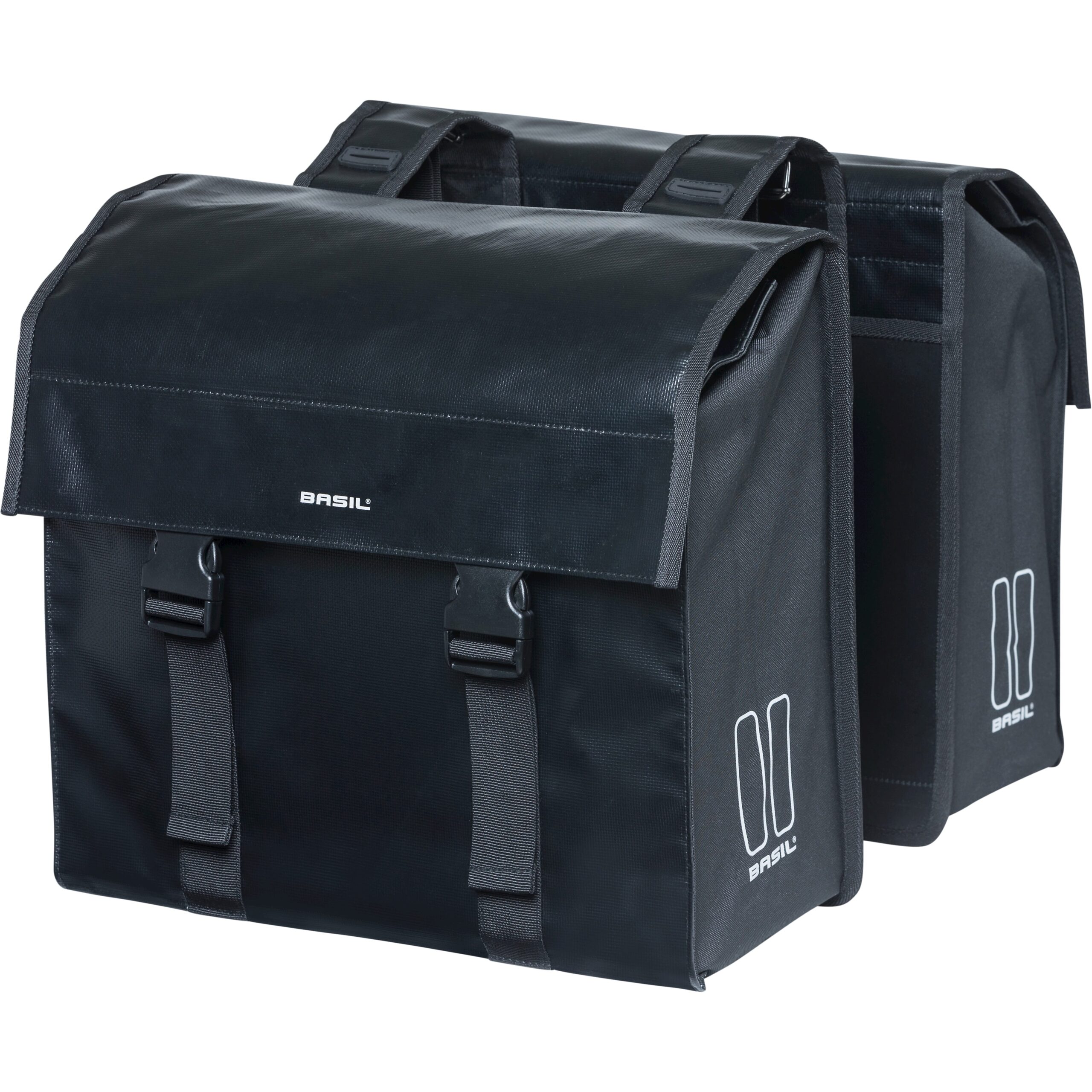 Basil Double Bike Bag Urban Load Black 48-53L Basil Double Bike Bag Urban Load Black 48-53L