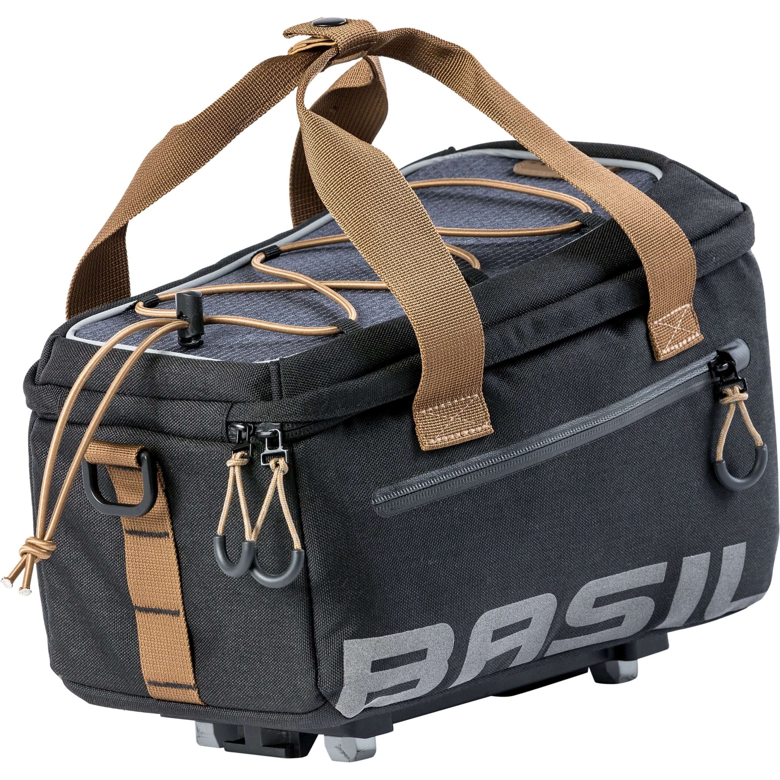 Basil Dragertas Miles Trunk Bag Grey Black MIK 7L Basil Dragertas Miles Trunk Bag Grey Black MIK 7L