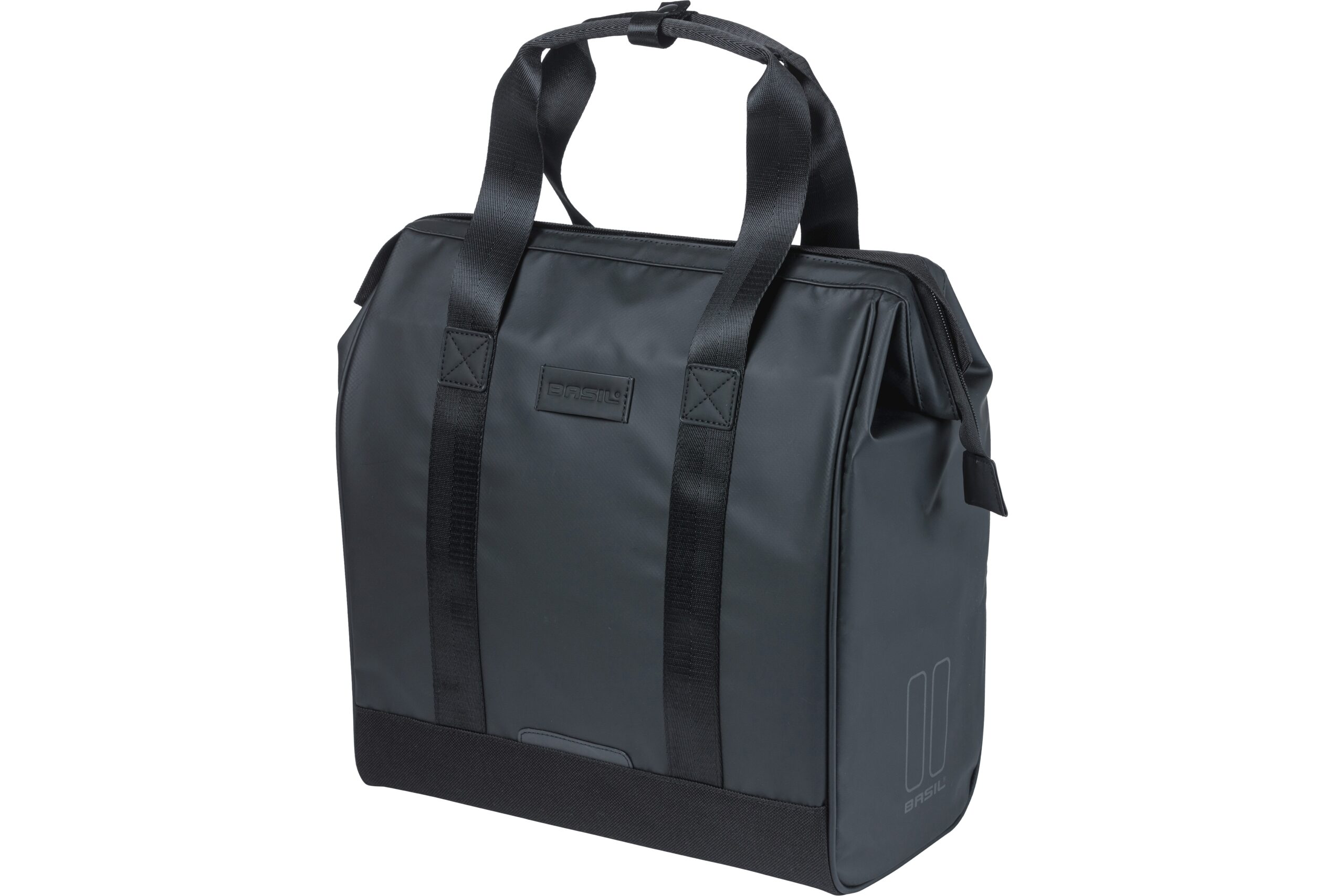 Basil Shoppertas Grand Tarpaulin Black 23L Basil Shoppertas Grand Tarpaulin Black 23L