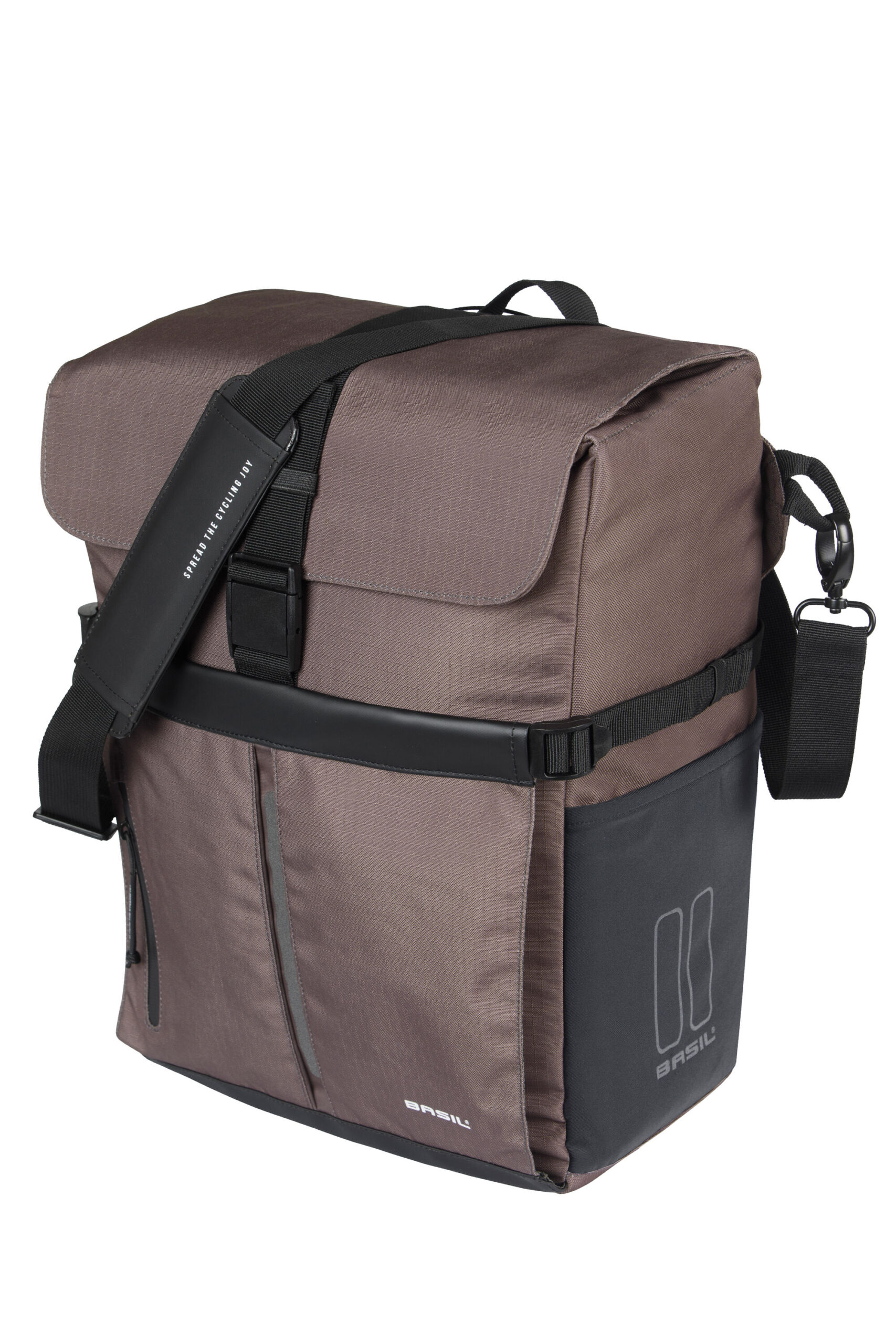 Basil Shoulder Bag Move MIK Hooks Brown 15L Basil Shoulder Bag Move MIK Hooks Brown 15L