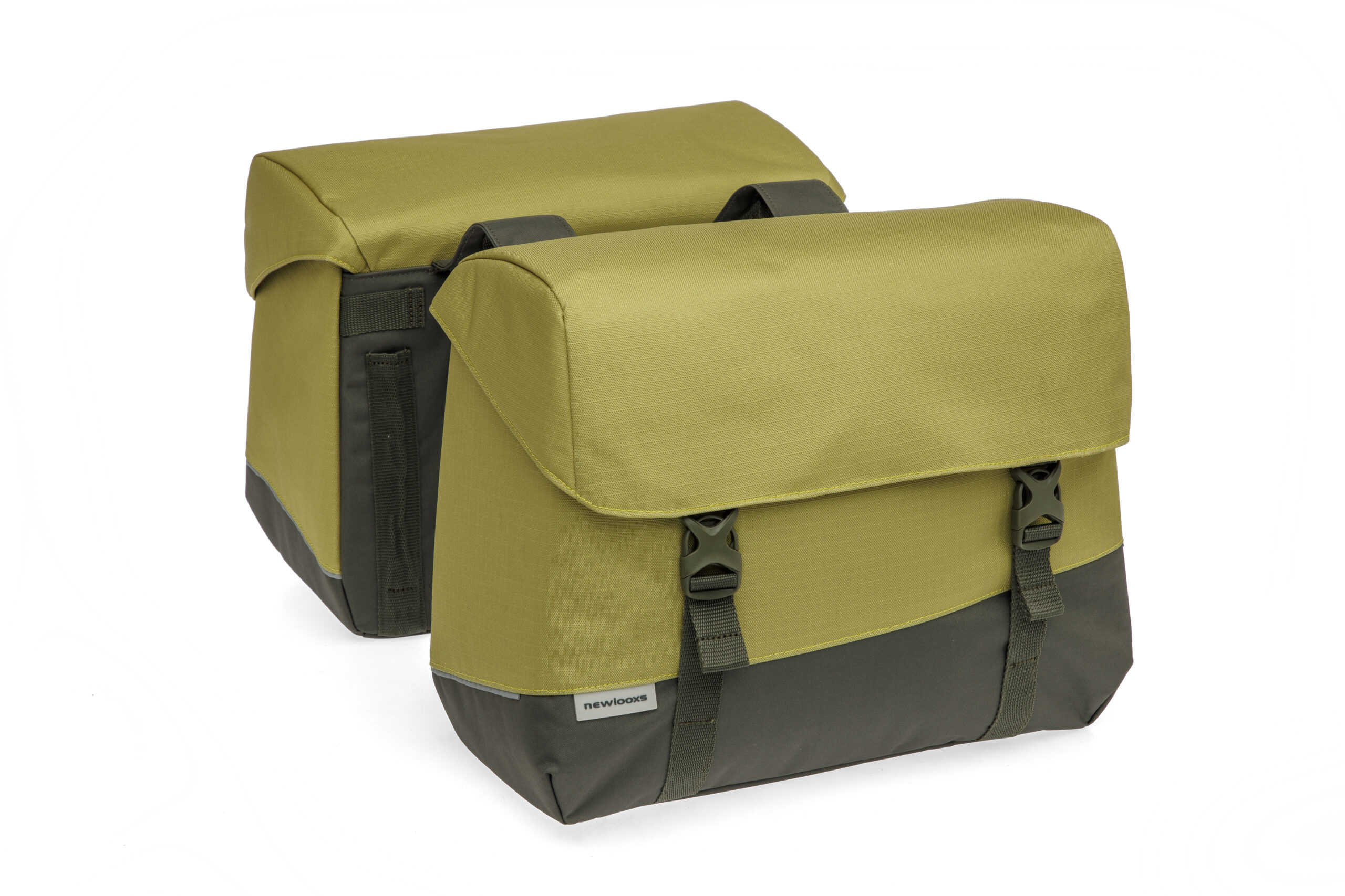 New Looxs Double Bike Bag Joli Oslo Olive Yellow 37L