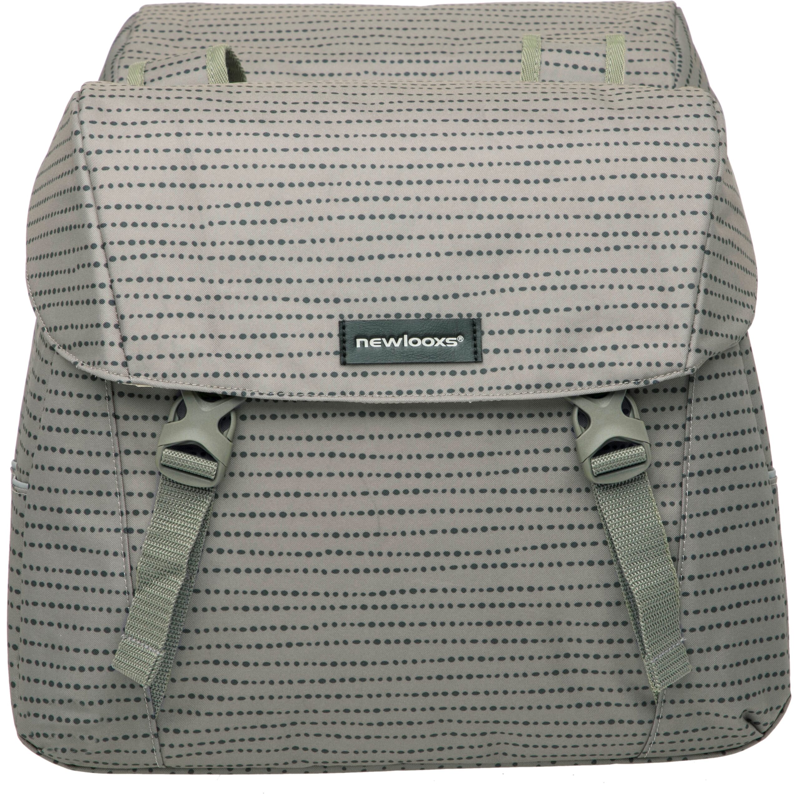 New Looxs Double Bike Bag Joli Nomi Grey 37L New Looxs Double Bike Bag Joli Nomi Grey 37L