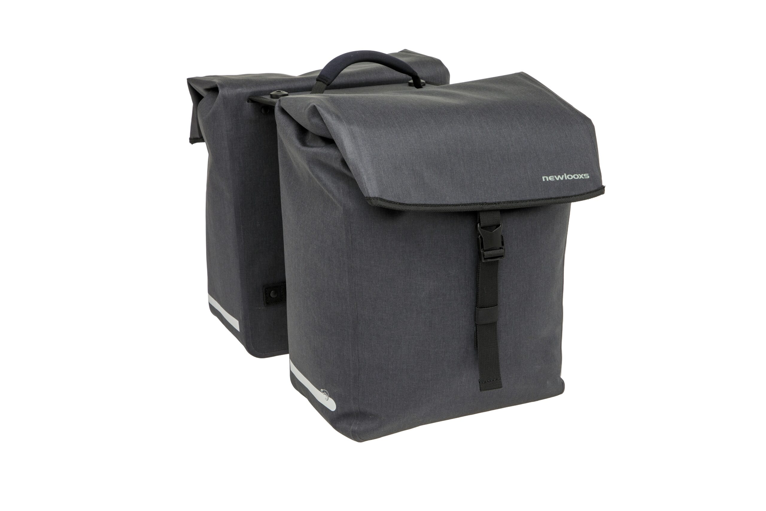 New Looxs Double Bike Bag Hamar Anthracite MIK 38L