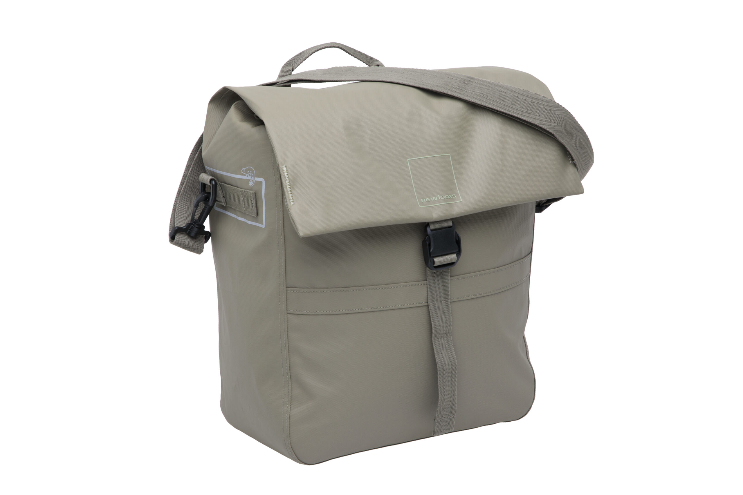 New Looxs Single Leeds Taupe Bicycle Bag 19L