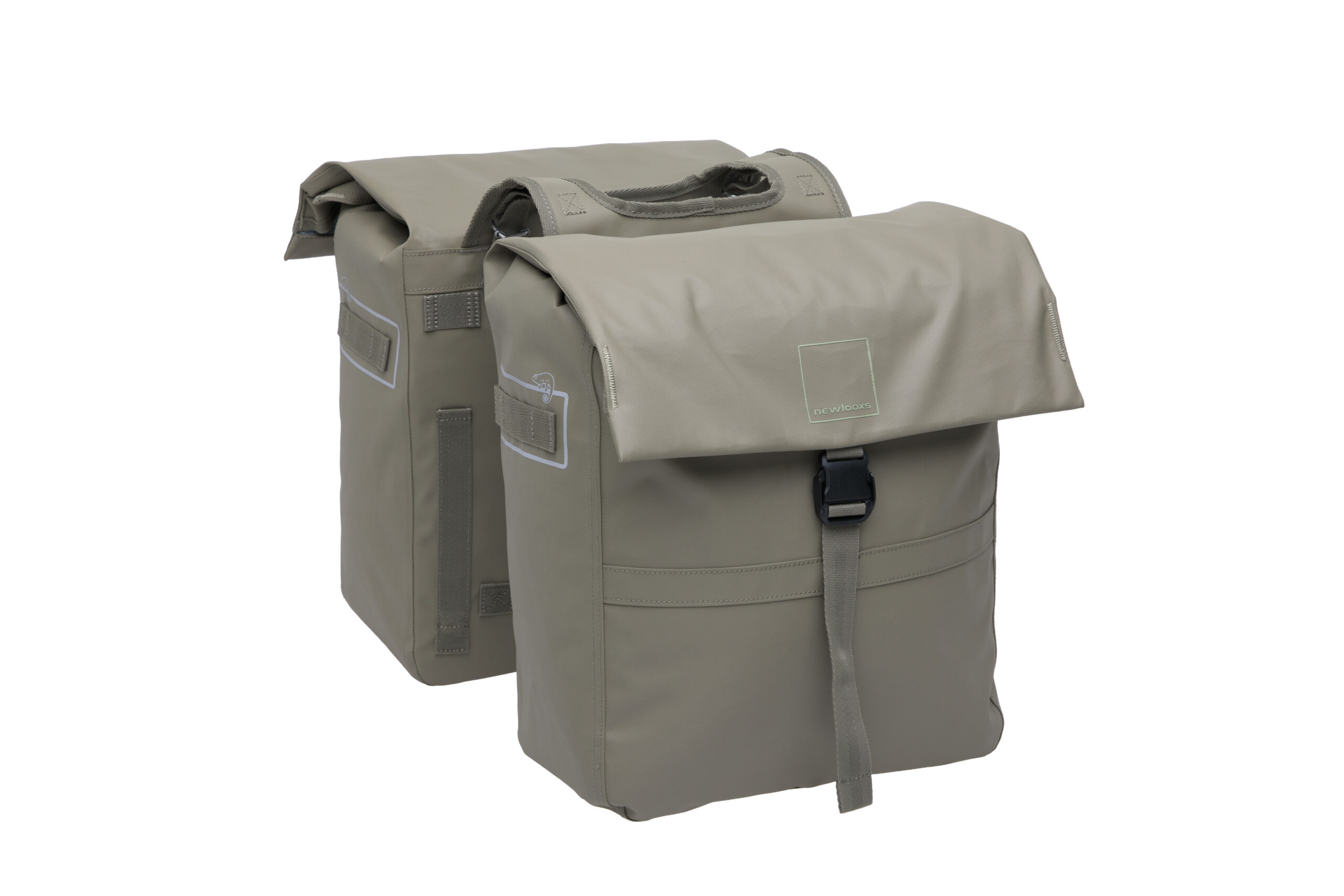 New Looxs Double Bike Bag Leeds Taupe 38L