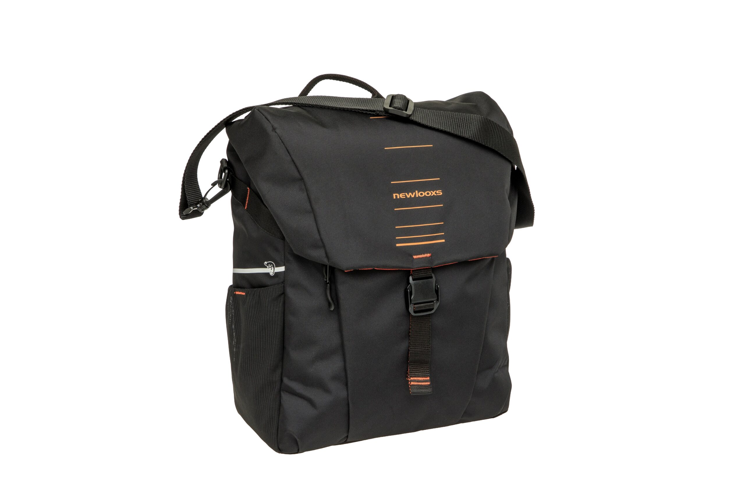 New Looxs Bike Bag Single Vigo Single Black Orange 20L