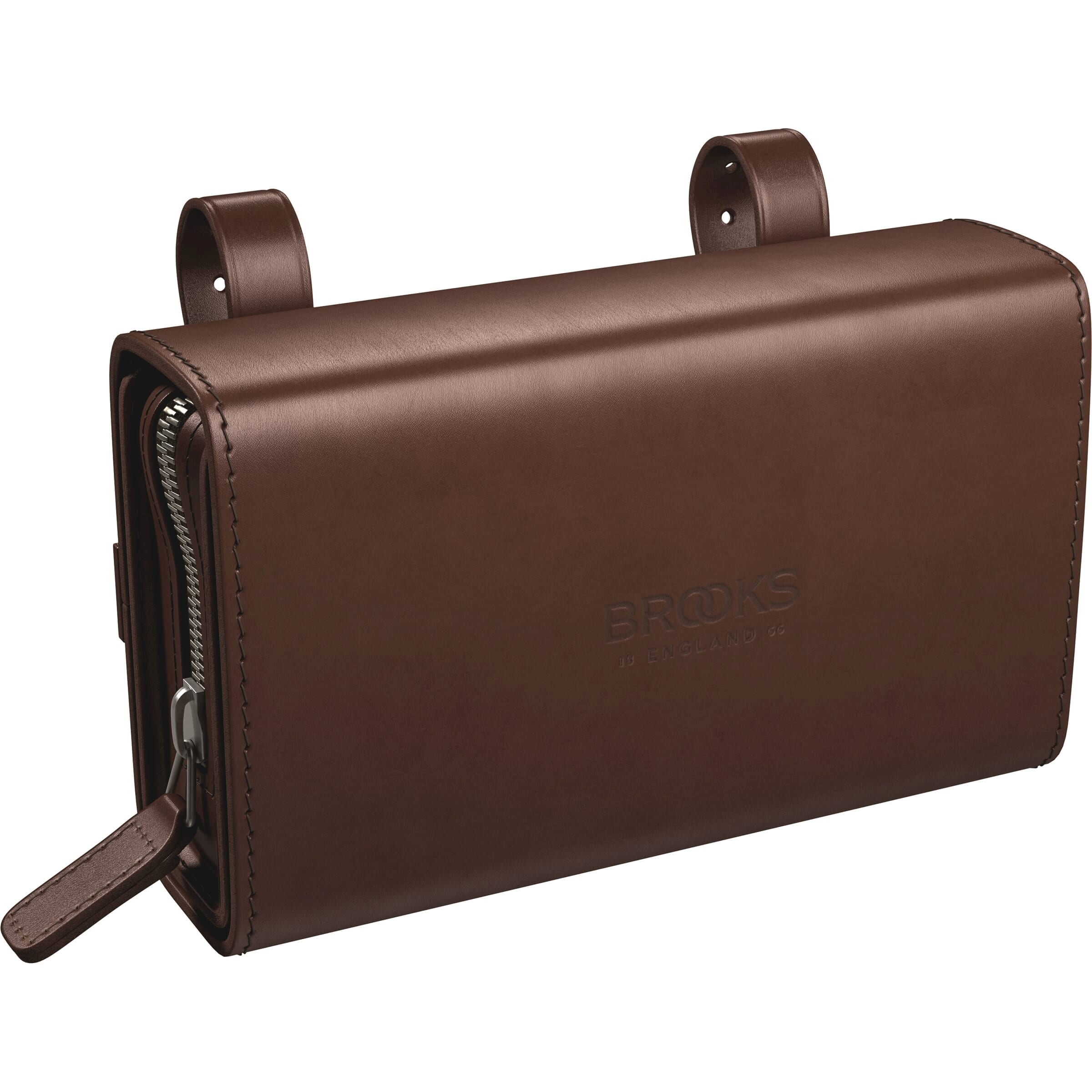 Brooks Saddle Bag D-Shaped 1L A. Brown