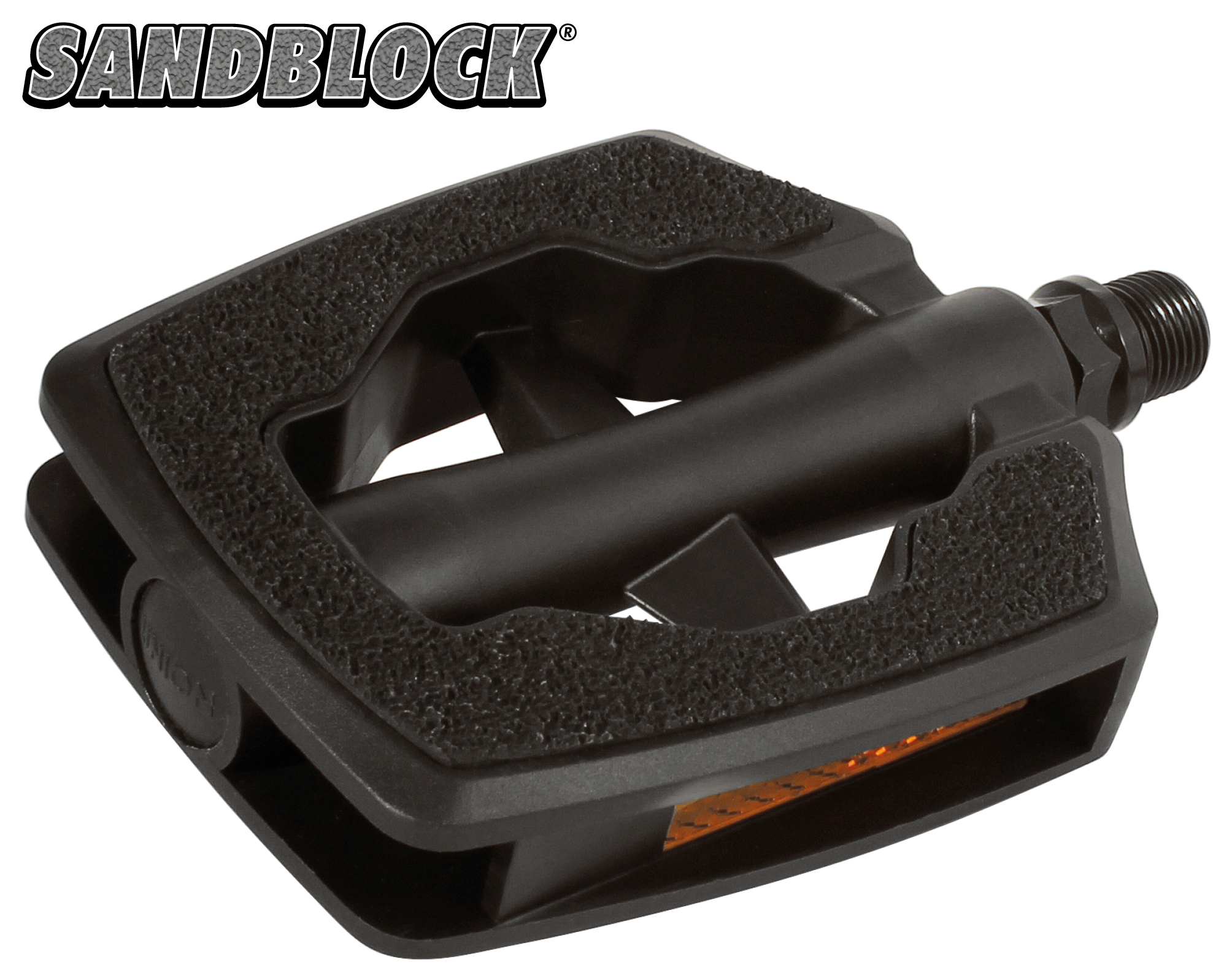 Union Pedals SP-880 Anti-Slip Sandblock Black Overlay Card