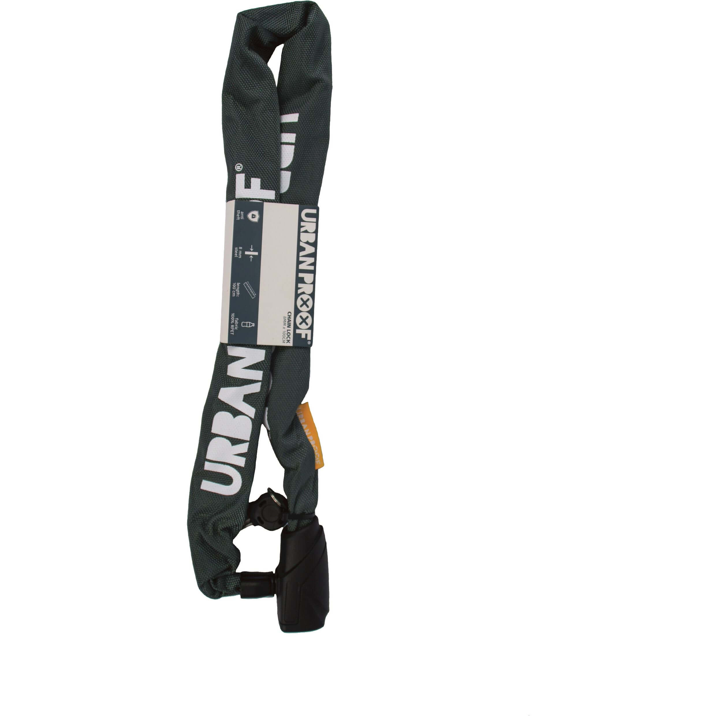 Urban Proof Chain Lock 100/8 Recycled Green