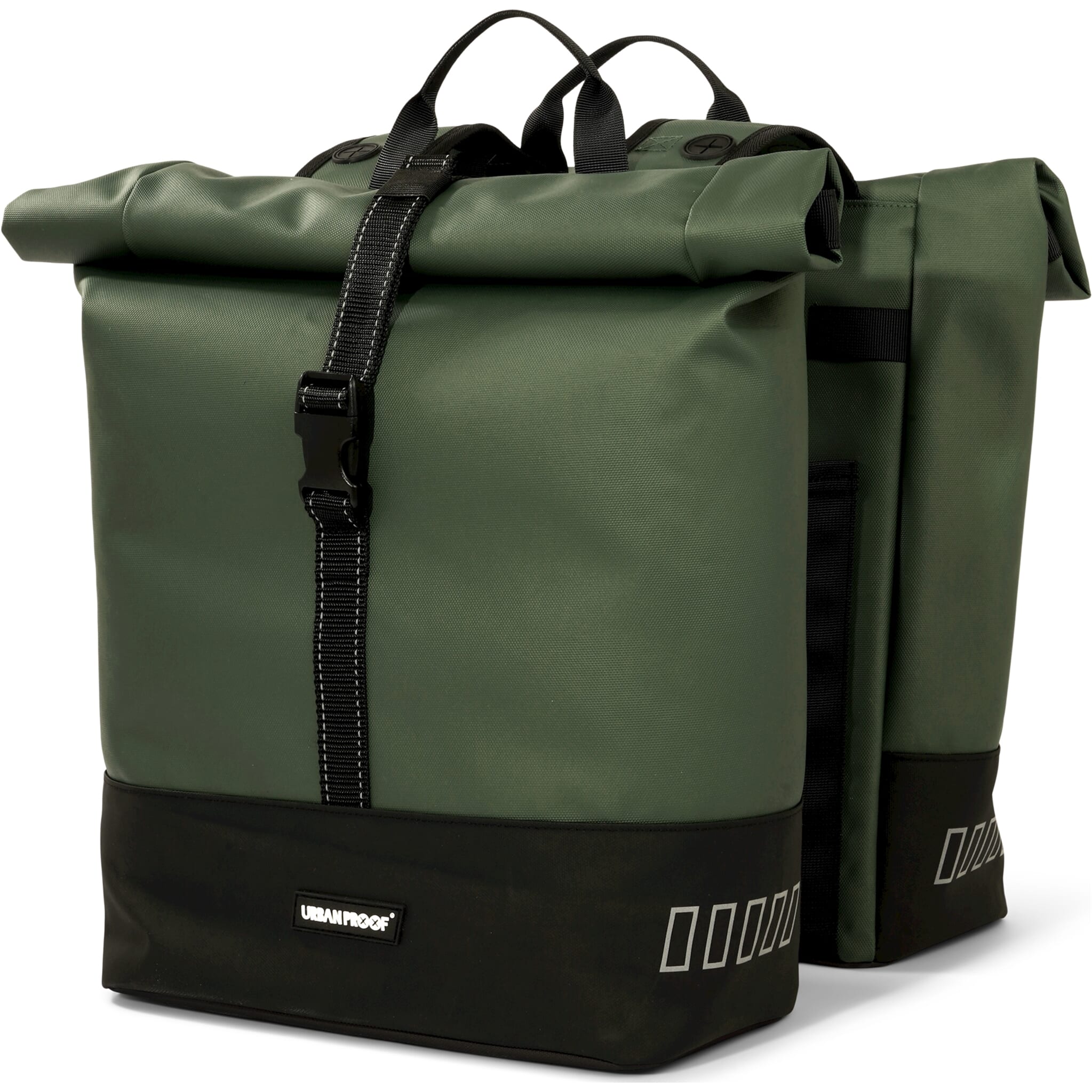 Urban Proof Double Rolltop Bag 38L Recycled Green Urban Proof Double Rolltop Bag 38L Recycled Green