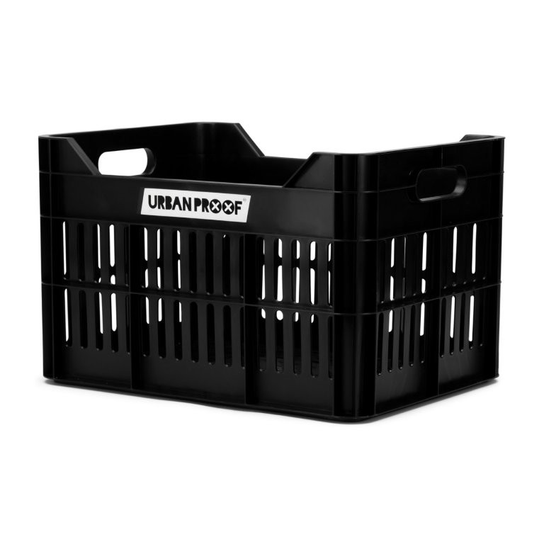 Urban Proof Bike Crate 30L Black Recycled 40x30x25cm Urban Proof Bike Crate 30L Black Recycled 40x30x25cm