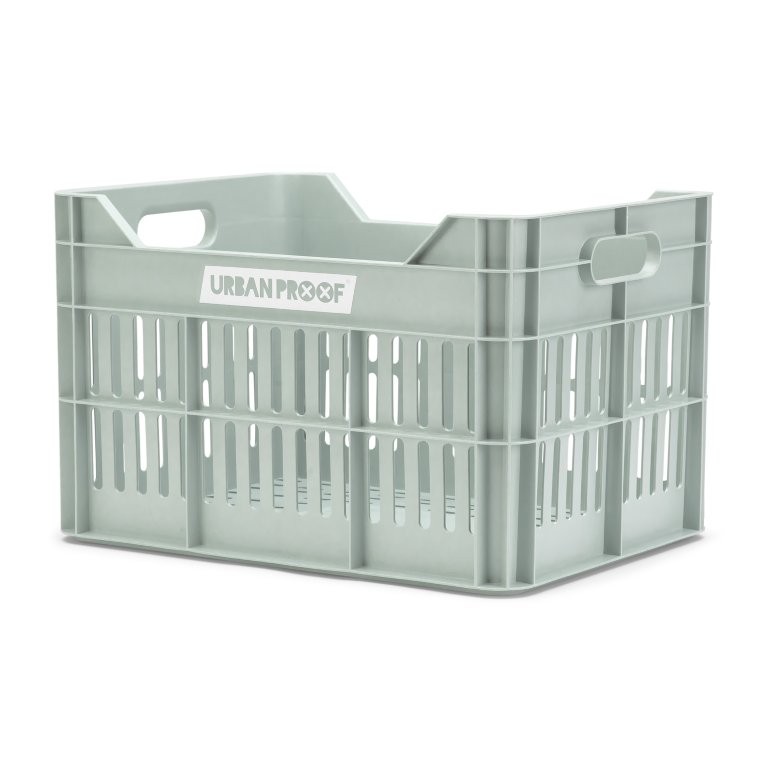 Urban Proof Bike Crate 30L Misty Mint Recycled 40x30x25cm Urban Proof Bike Crate 30L Misty Mint Recycled 40x30x25cm