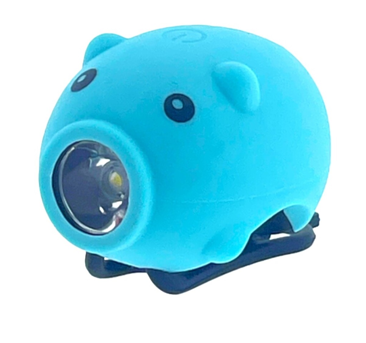 PexKids LED Lamp Pig With Horn Blue