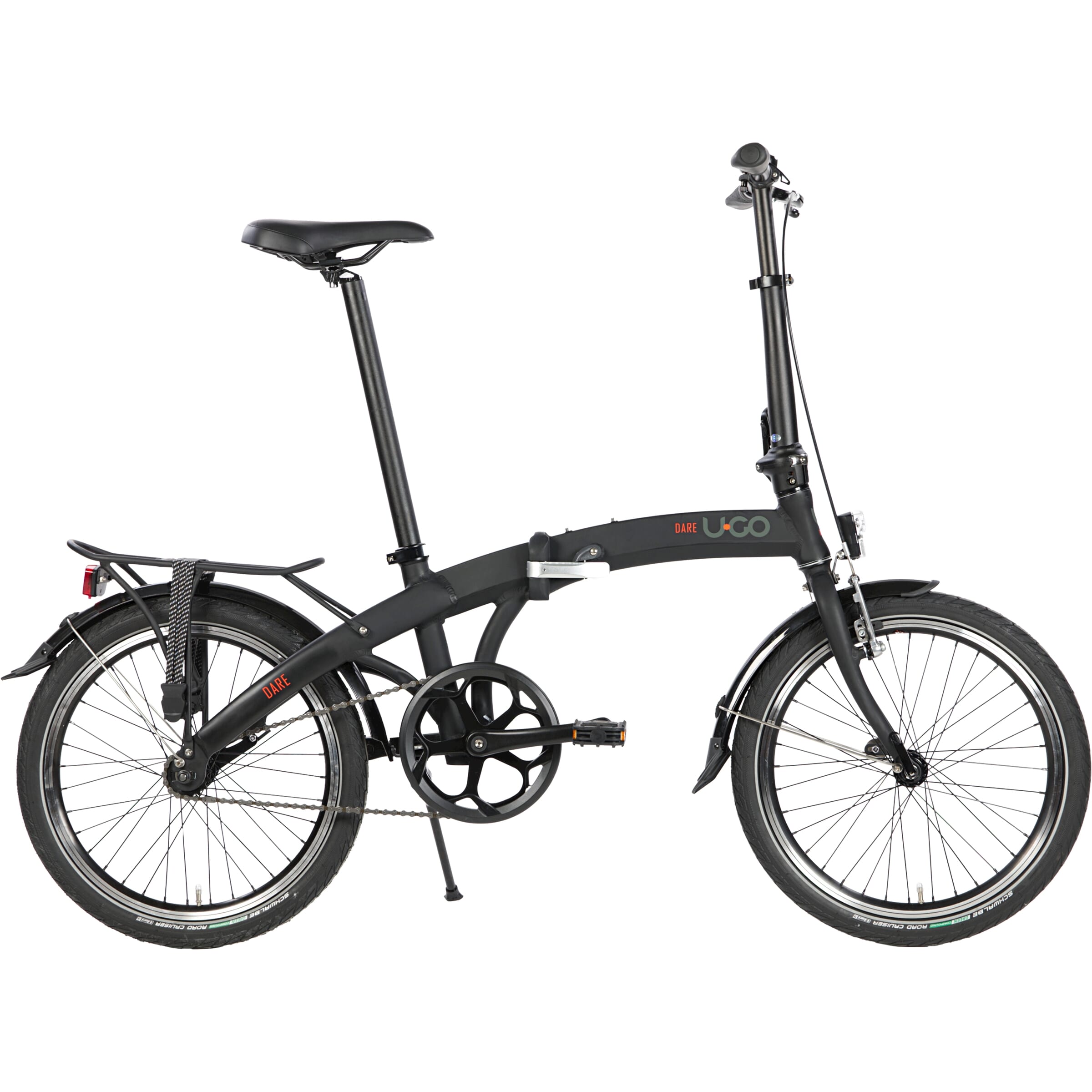 UGO Folding Bike Premium Dare S1 Smoke Black