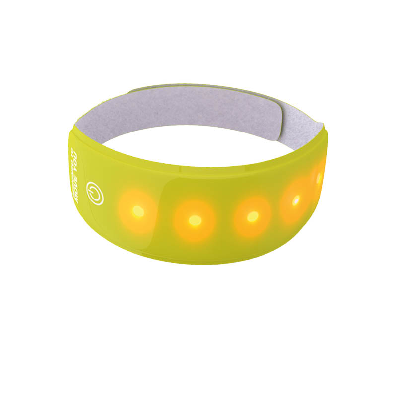 Wowow Lightband XL Yellow Red LED