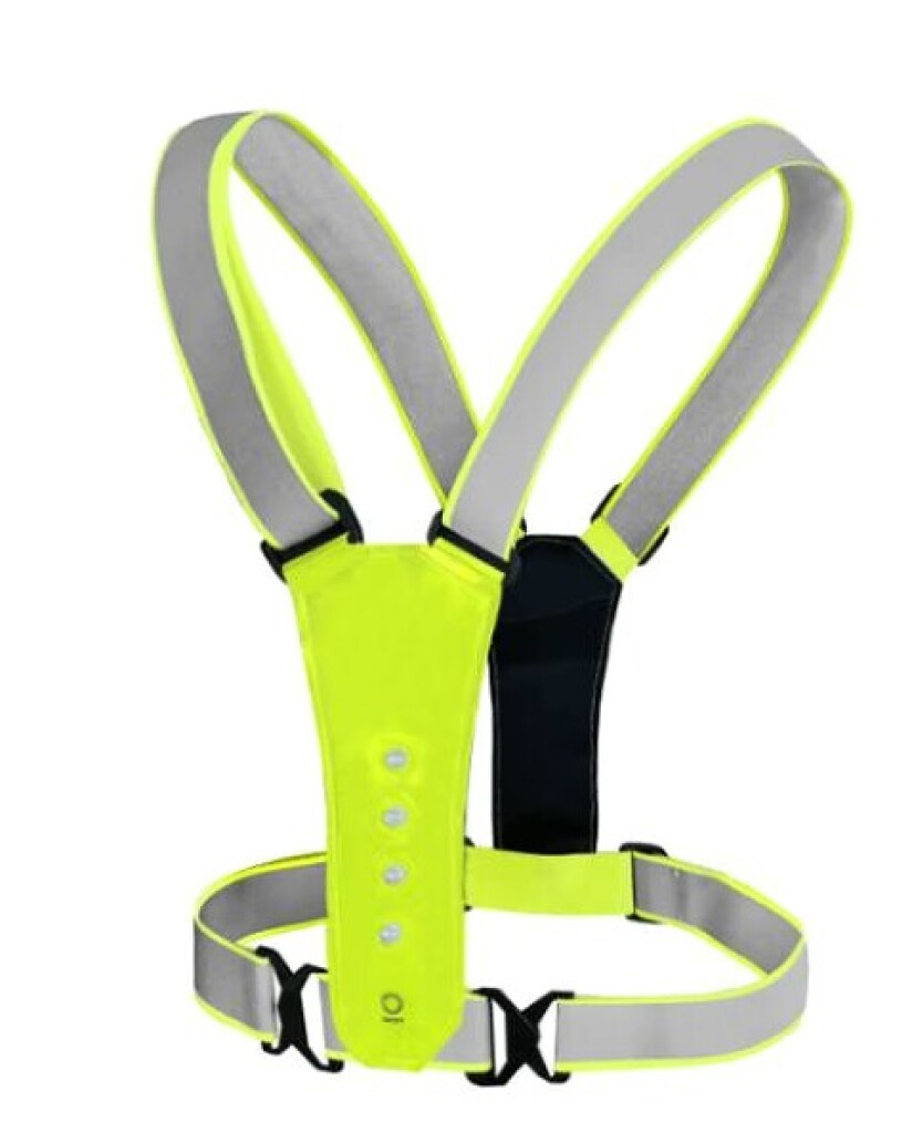 Ikzi Reflective Sport Safety Vest Aryan With Led Ikzi Reflective Sport Safety Vest Aryan With Led