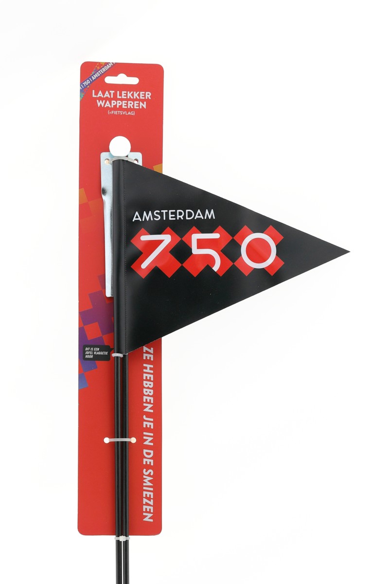 Amsterdam 750 Bike Flag Lets You Wave Freely