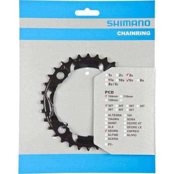 Shimano Chainring 32t FC-M590 4 Arm Shimano Chainring 32t FC-M590 4 Arm