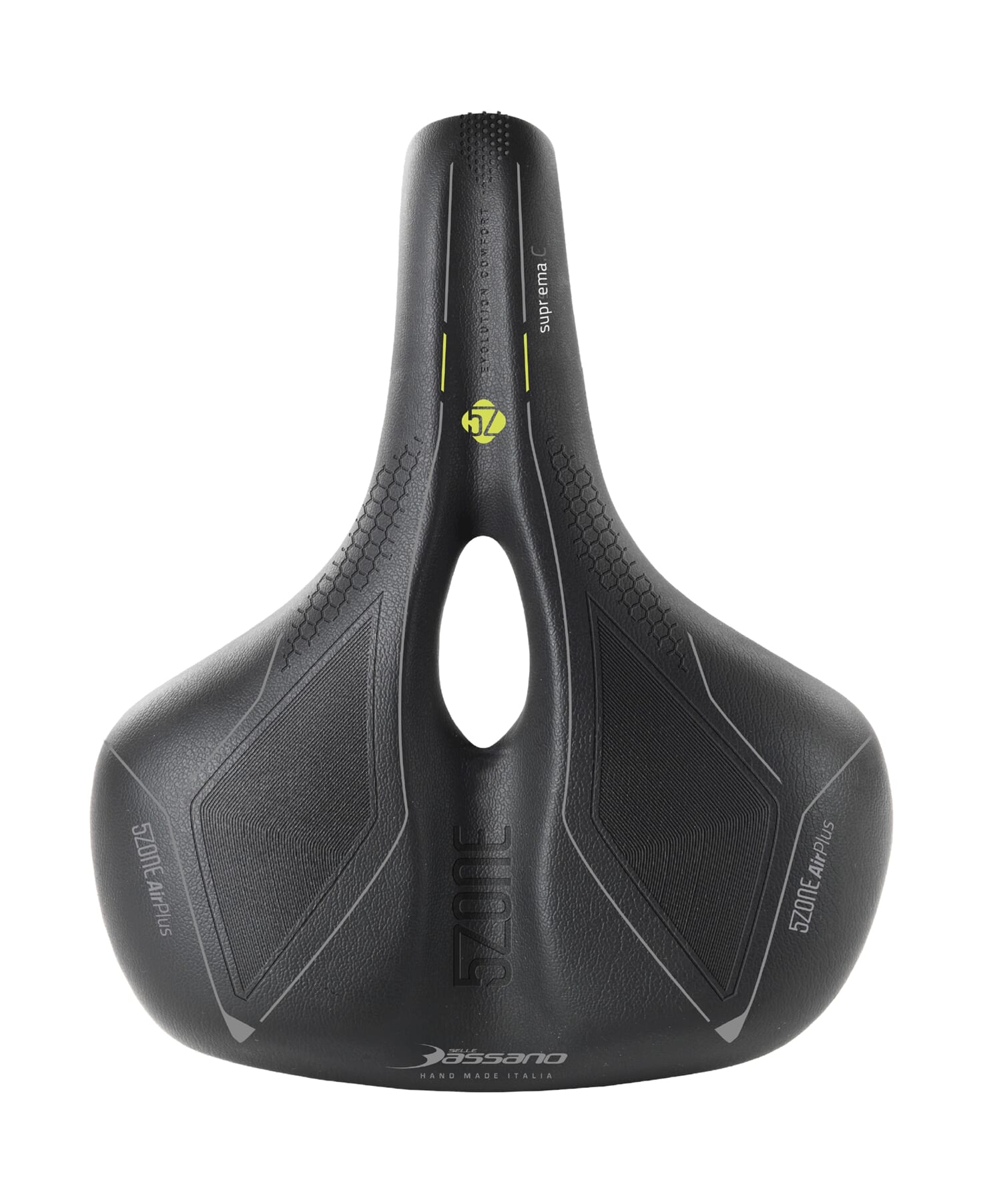 Selle Bassano Saddle Suprema 5zone EL City Black