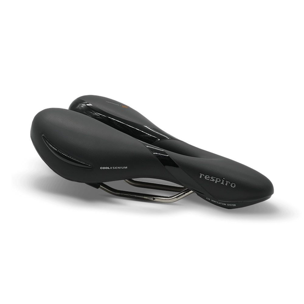 Selle Royal Saddle Respiro Moderate Stracciatella Black