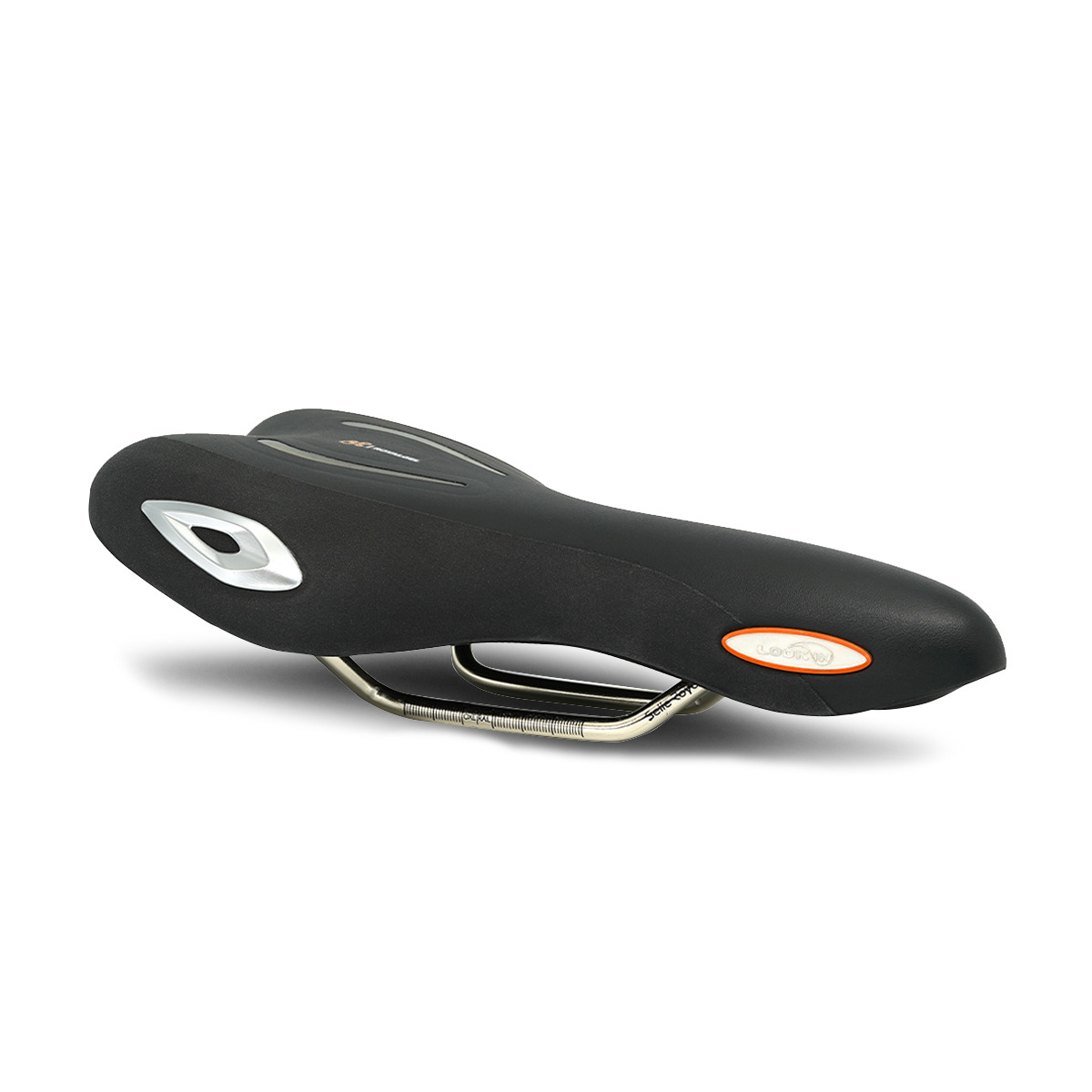 Selle Royal Saddle LookIn Athletic Stracciatella Black