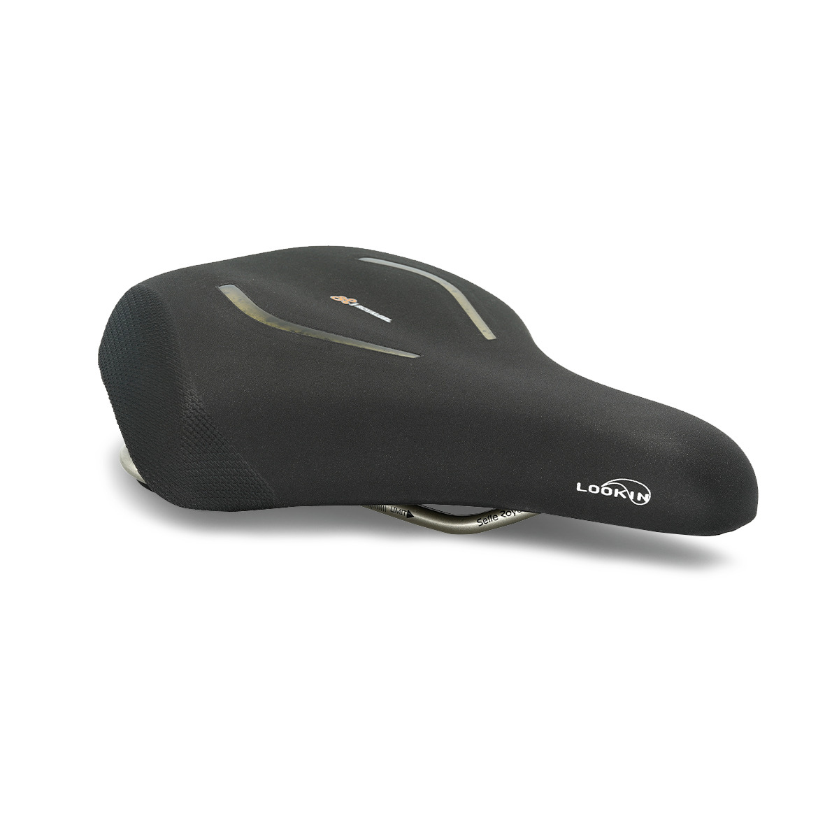 Selle Royal Saddle Lookin Evo Relaxed Stracciatella Black