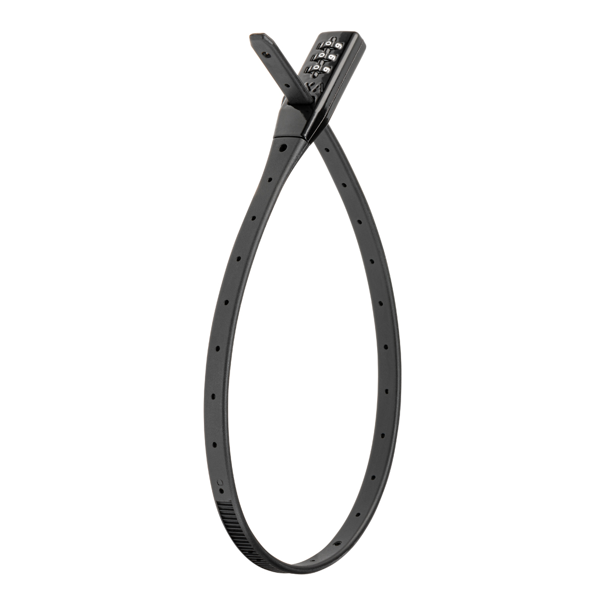 Axa Cable Lock Code Zipper Black Axa Cable Lock Code Zipper Black