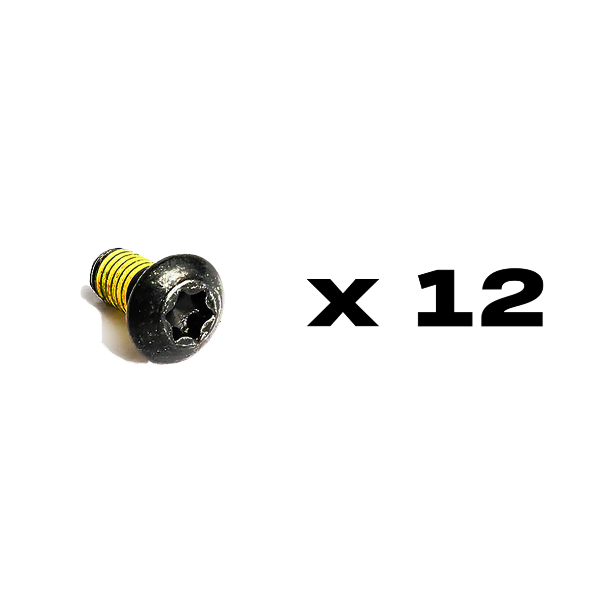 Set di bulloni di montaggio (acciaio) per due dischi freno