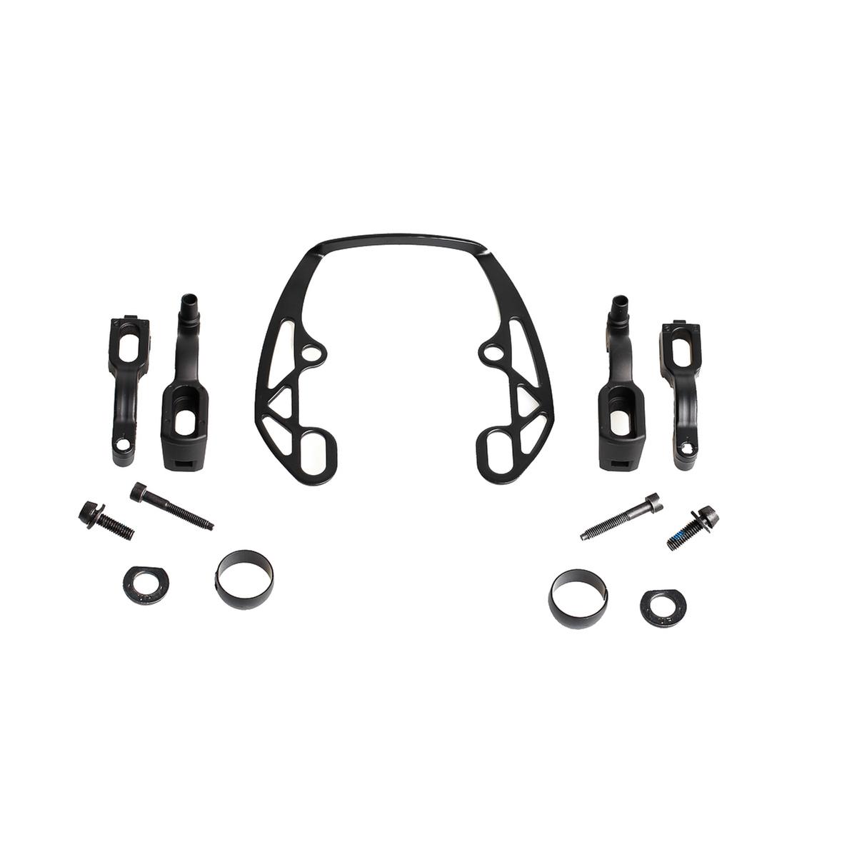 Adattatore EVO2 per freno, incl. piastra di montaggio EVO2, nero