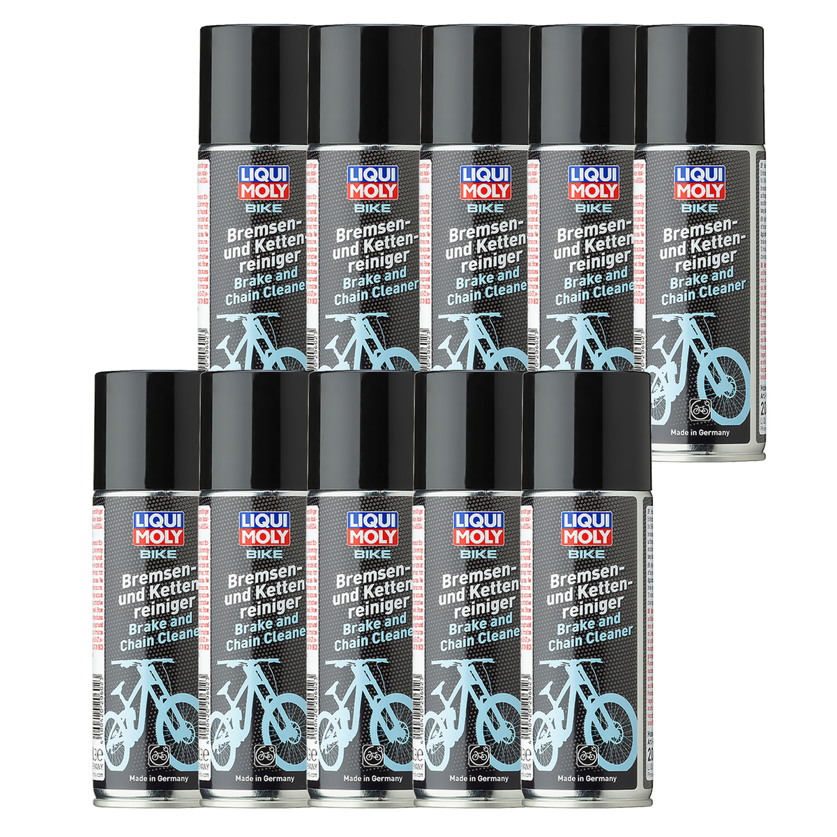 Detergente per Catena e Freni per Bici, 200 ml, 12 Tubetti per Scatola